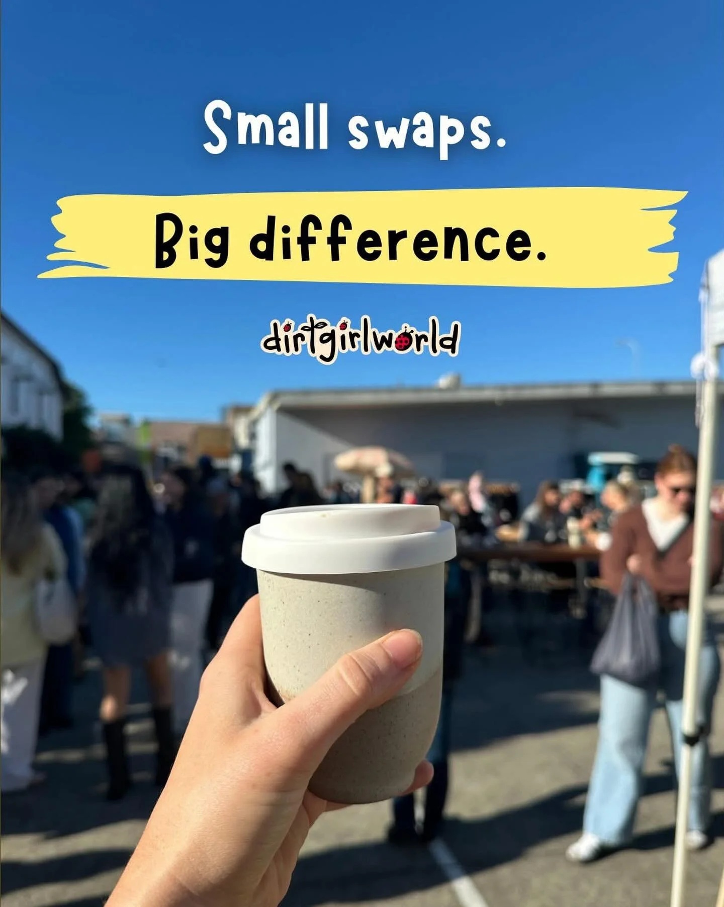 Small swaps. Big difference.

&ldquo;It&rsquo;s only one cup&hellip;&rdquo; said 8 billion people.

Funny how the &ldquo;only one&rdquo; things add up.

One takeaway cup.
One plastic lid.
One quick, convenient choice.

But also&hellip;
One keep cup.
