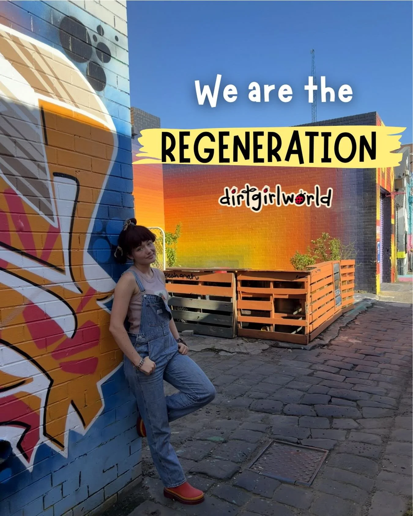 We are the regeneration. One small act at a time. 🌿
Wondering what the &ldquo;re-generation&rdquo; is?
It&rsquo;s you.
It&rsquo;s every time you reimagine a better way. Every time you reduce, reuse, repair, rewear. Every time you choose to care, to 