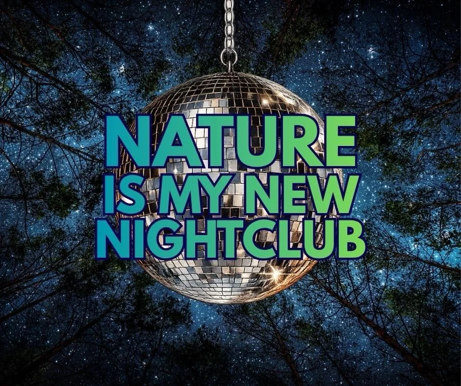 It&rsquo;s a blue moon tonight... so I&rsquo;m slipping on the fluffy onesie, sliding into my rainbow gumboots, cranking up the ear bud tunes and heading outside to my fav nightclub... Nature! Wanna join me?
made by me in Canva
#wearenature