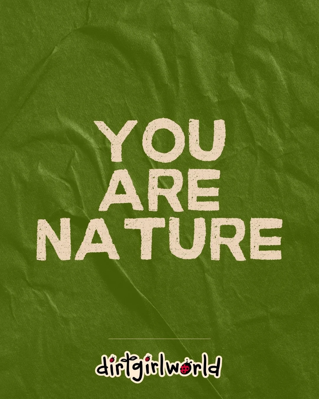 Happy World Environment Day. 🌿

A little reminder from the Naturehood...
You are nature.

Not separate from it.
Not visiting it.
Not looking after it from afar.
You are made of the same stuff as stars,
trees,
oceans,
worms,
and wild ideas.

Beneath 