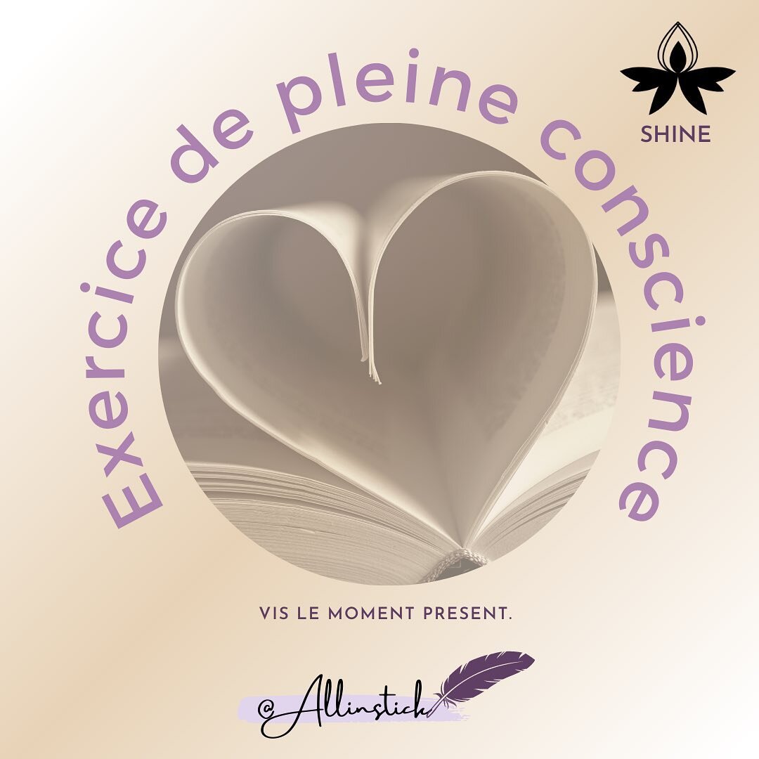 💦La pleine conscience c'est quoi ?⠀
⠀
🌸Vis le moment pr&eacute;sent, et concentre toi sur ce que tu es en train de faire. &Ccedil;a parait simple, mais nos esprits sont constamment occup&eacute;s par des milliers de pens&eacute;es.😶 Combien de foi