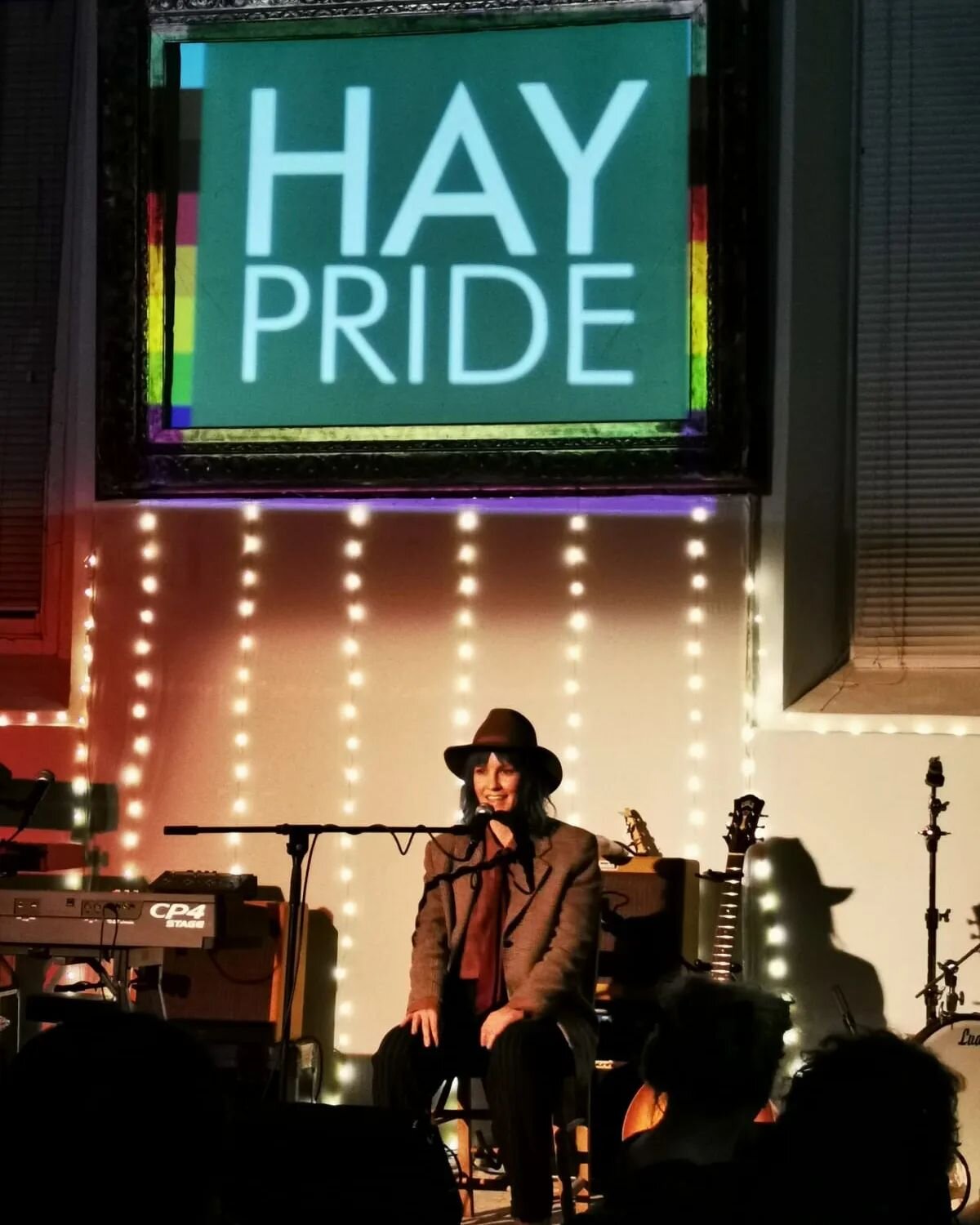 Johanna Warren @johahahanna will be sharing songs with us at Hay Pride on Sunday 12th June and we're so excited. 

Johanna will play for us during the evening at @globeathay 

If you've not heard Jo's original music and incredible voice before, you'r