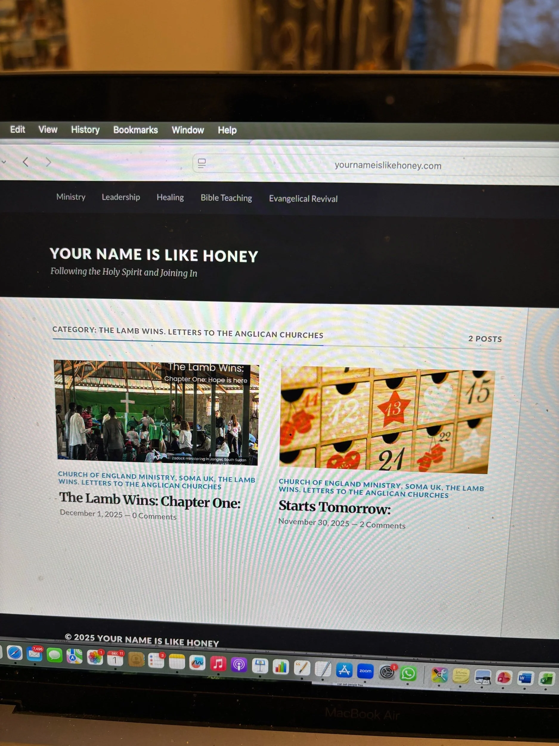 National Director releases advent book