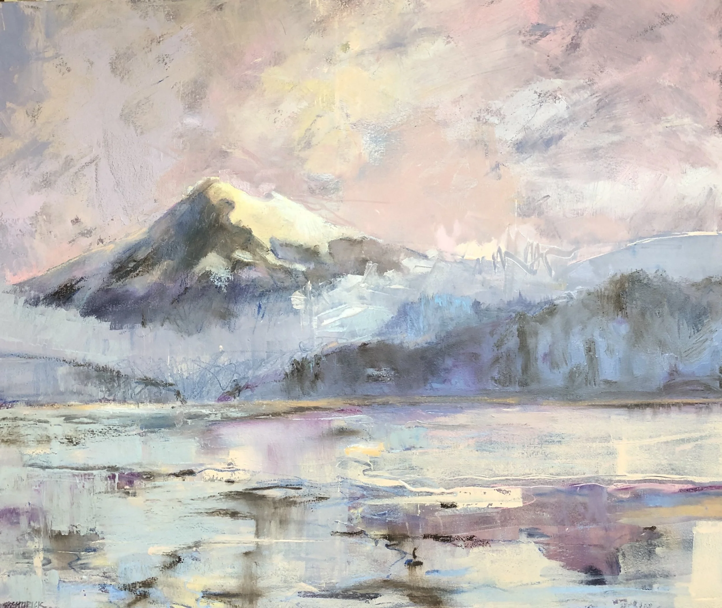 Eminence, 30 x 36" oil on canvas