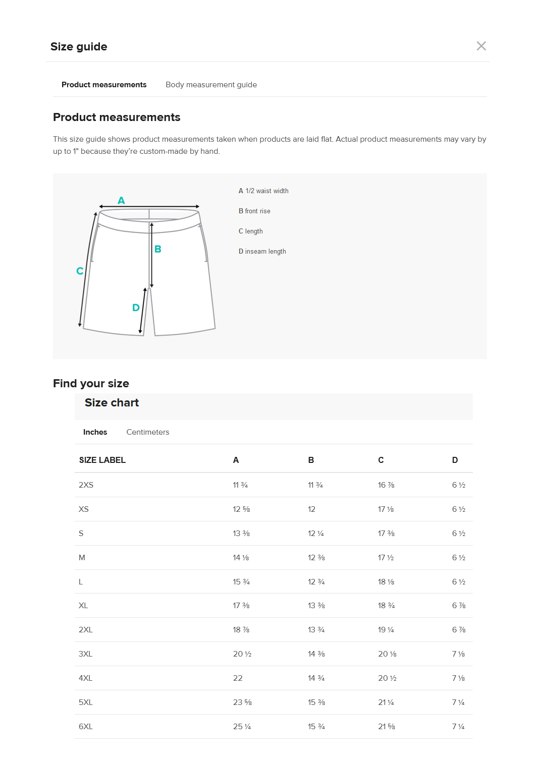 mens swim trunk recycle size chart.png
