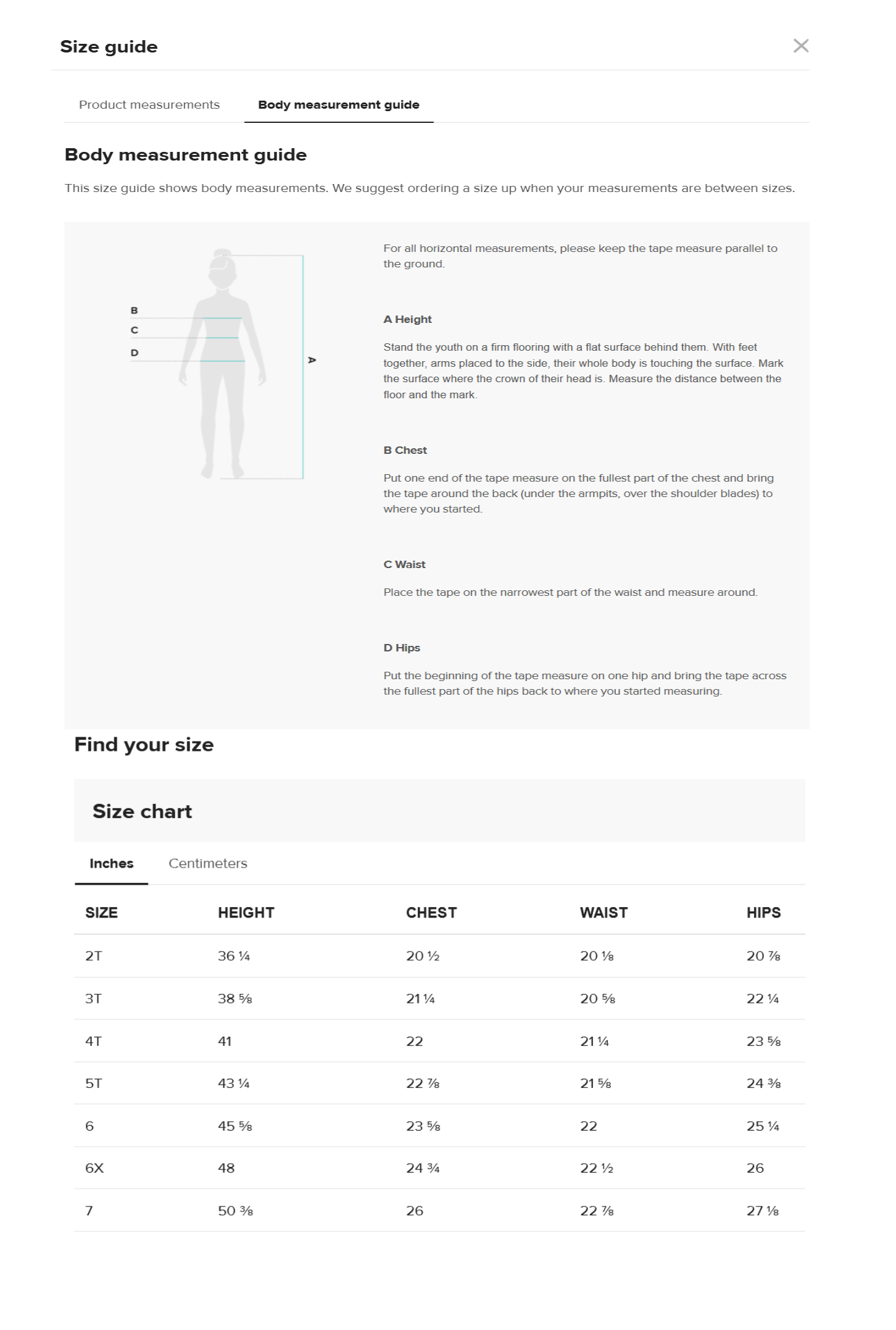 All-Over Print Kids Swimsuit SIZE CHART.png
