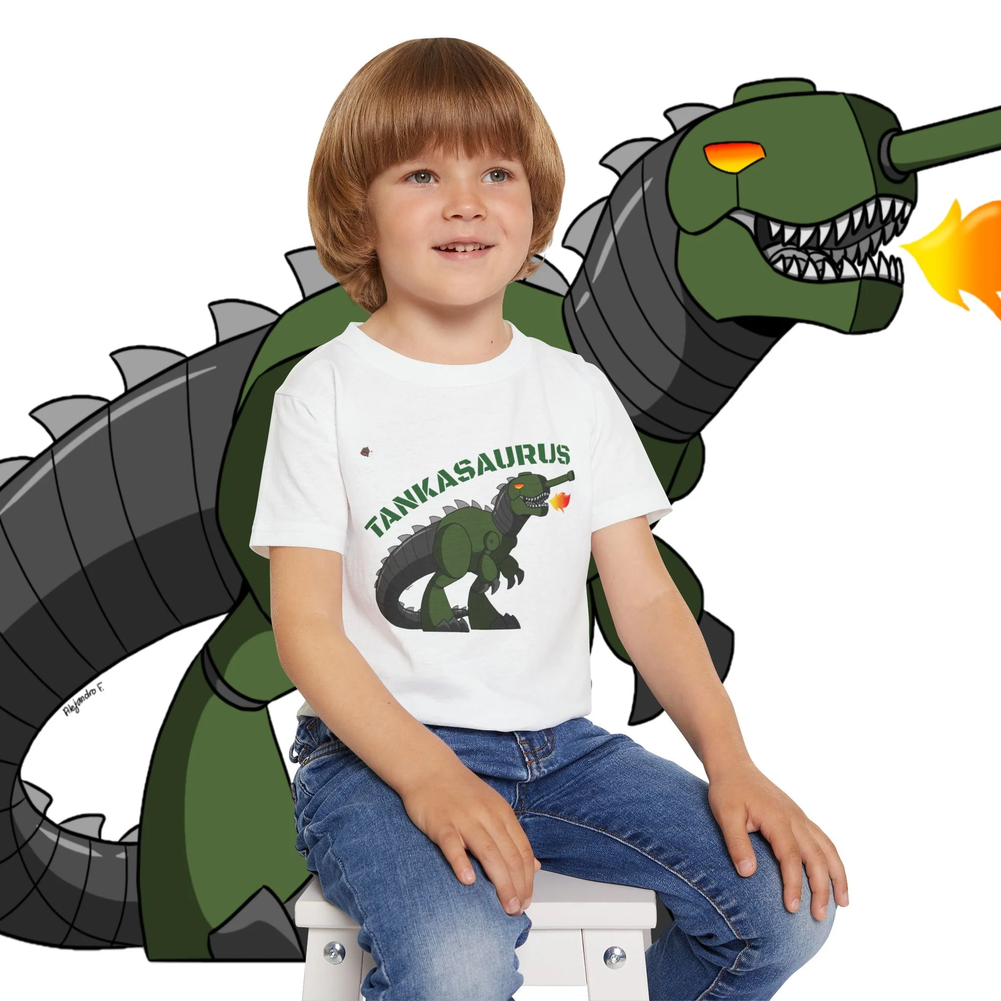 aledinno15 - tank - dinosaur - TANKASAURUS