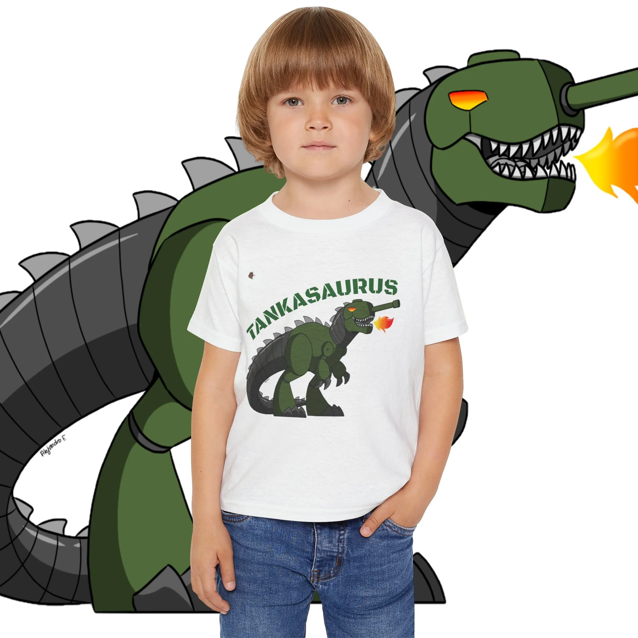 ALEDINNO15 - TANK - DINOSAUR - TANKASAURUS