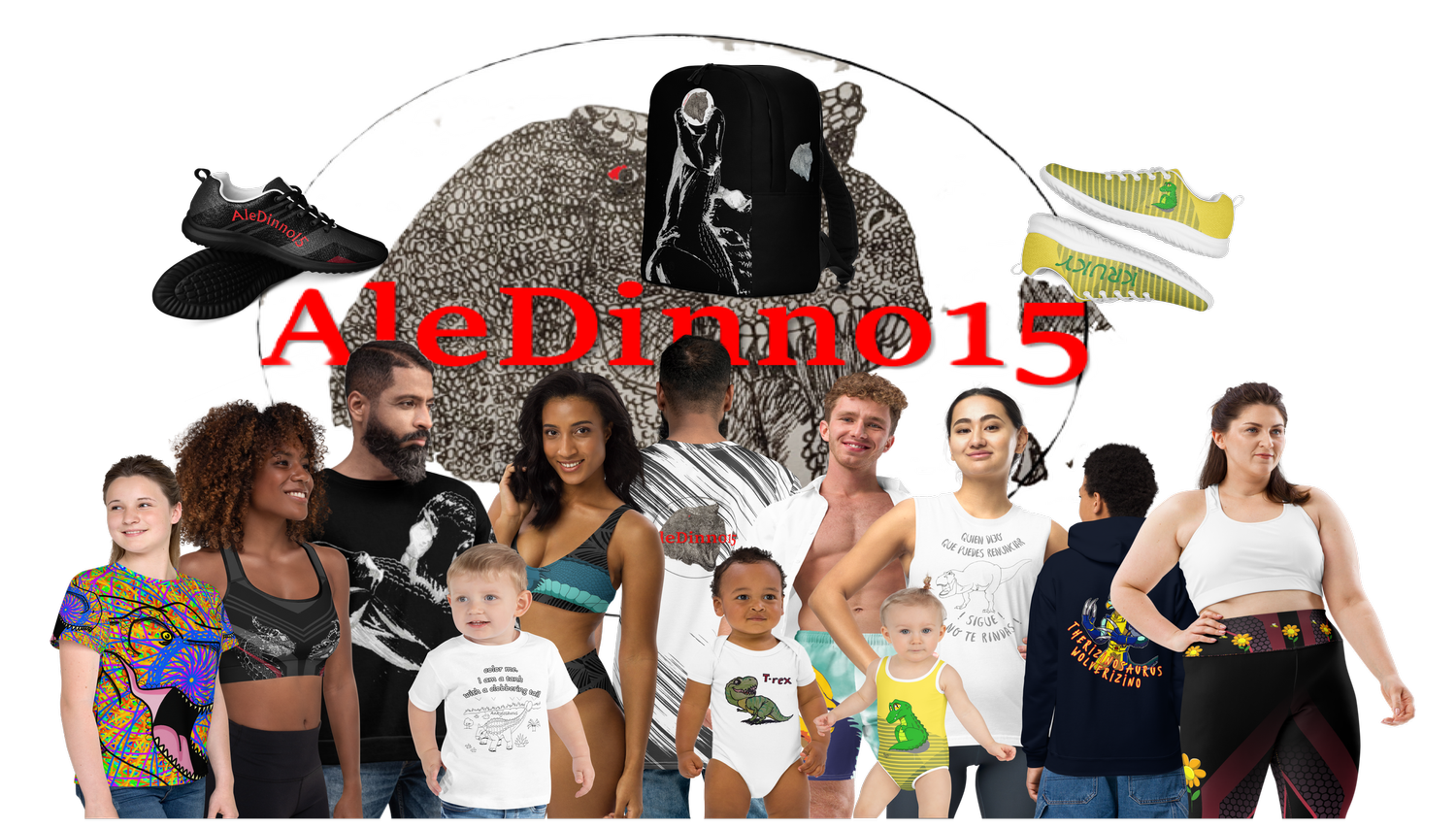 AleDinno15 Print-On-Demand Clothing &amp; Accessories