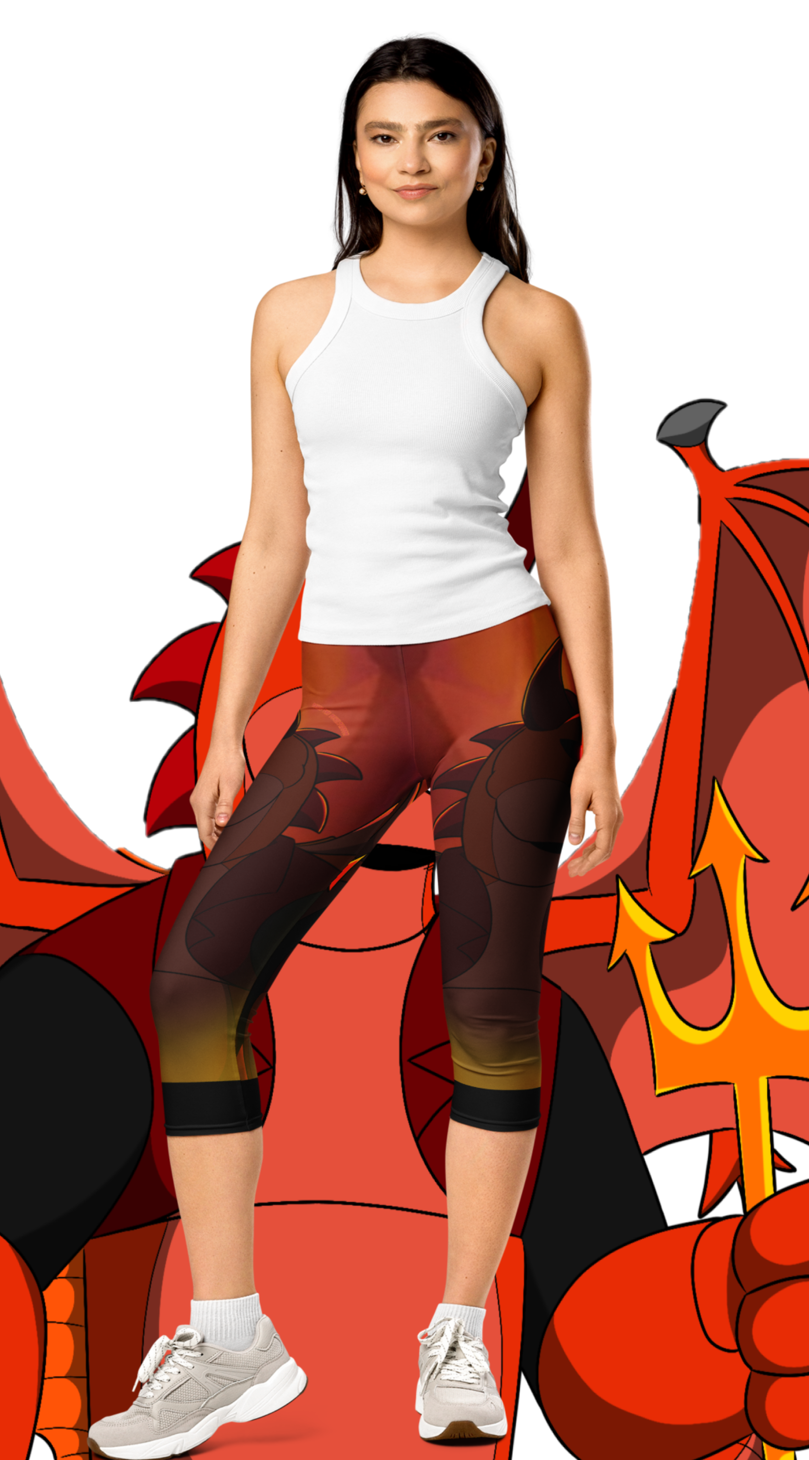 ALEDINNO15 - CAPRI LEGGINGS