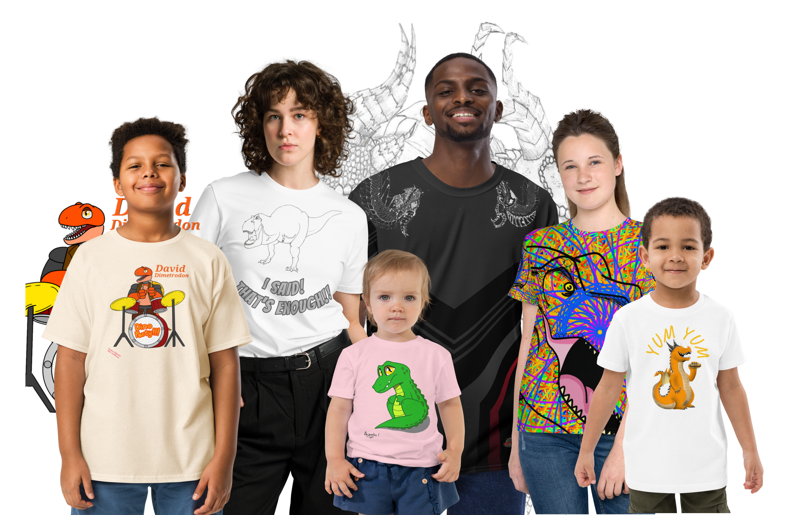 SHORT SLEEVE SHIRTS FOR ADULTS, TEENS, KIDS, & TODDLERS