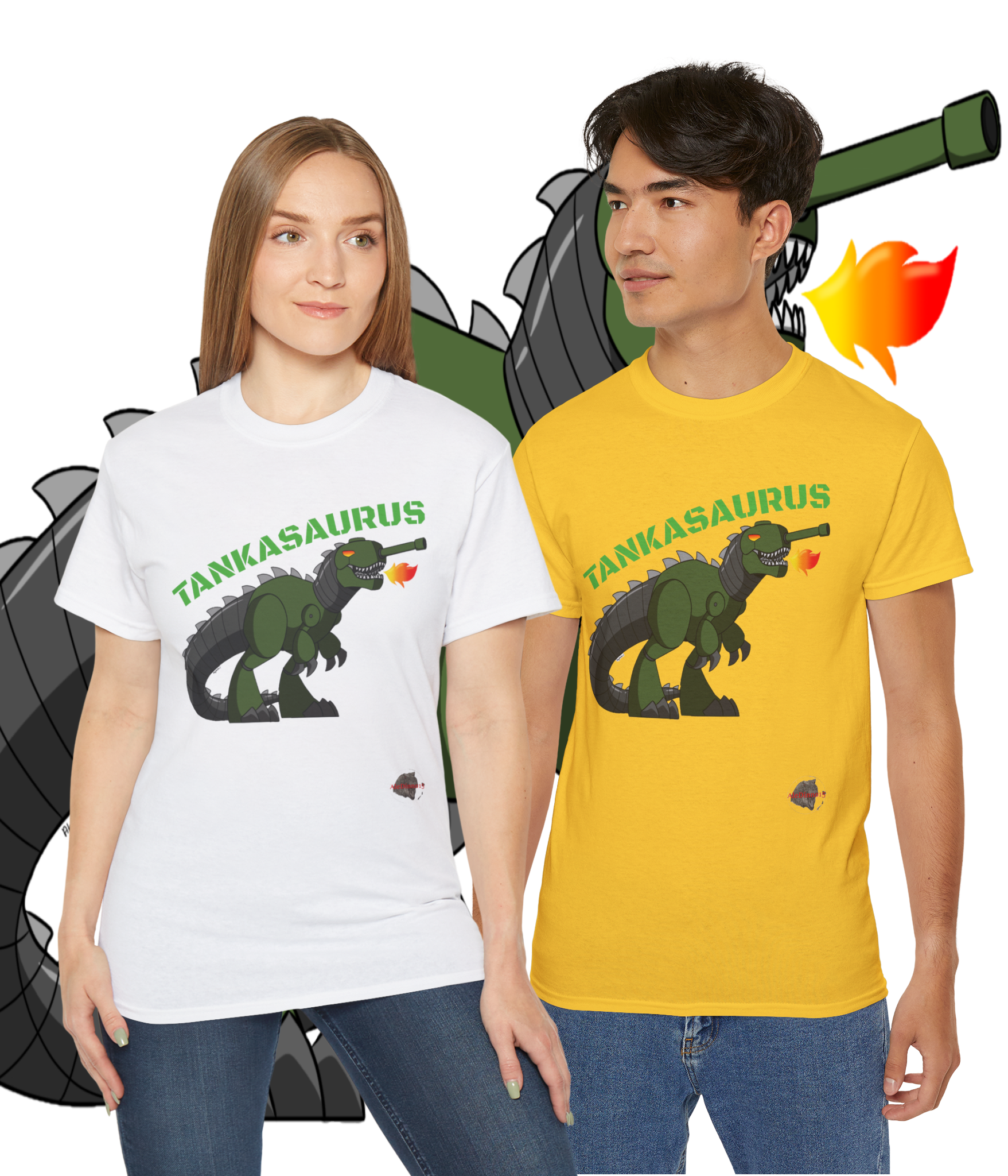 ALEDINNO15 - TANK - DINOSAUR - TANKASAURUS
