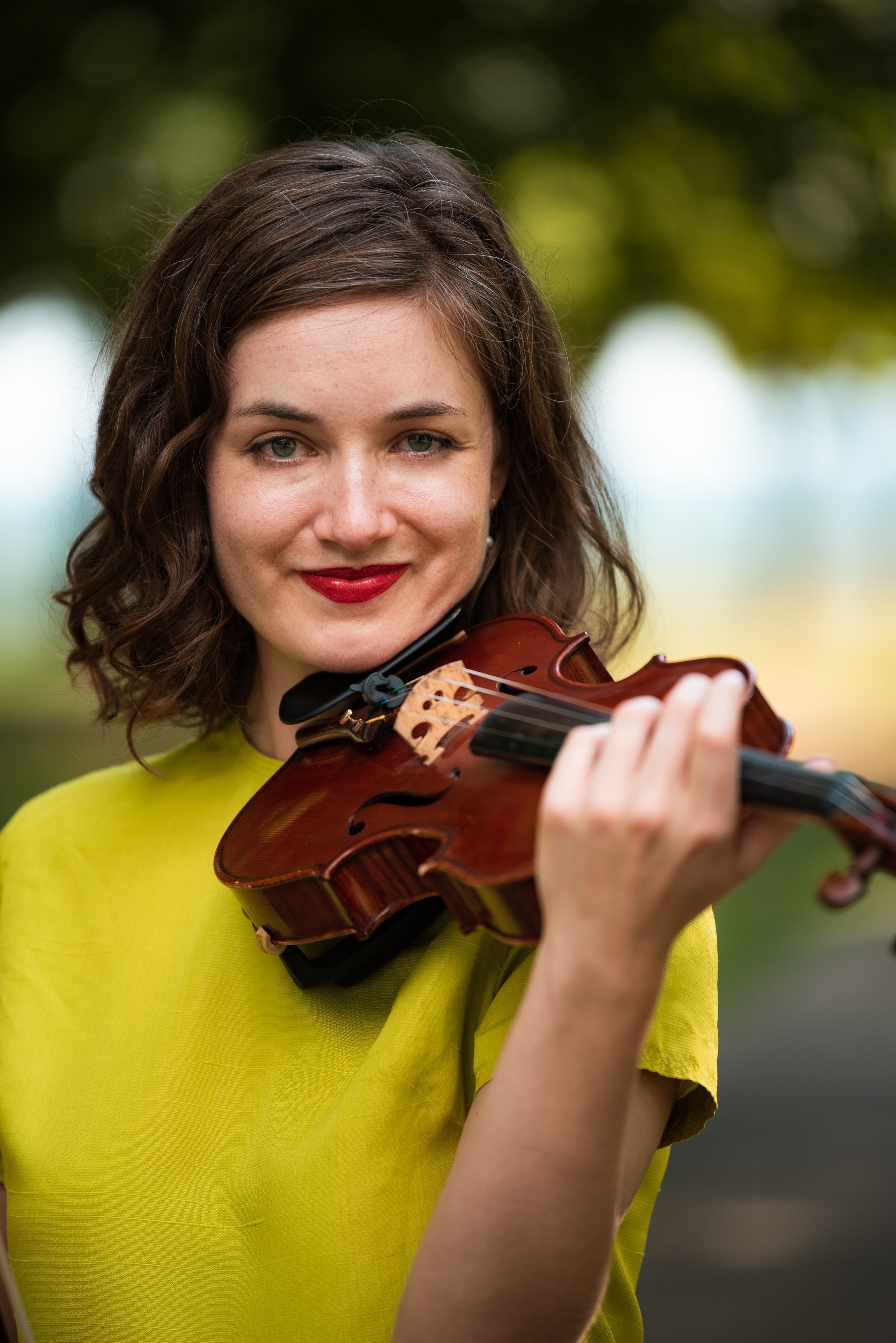 Ellen Cockerham Riccio, violin