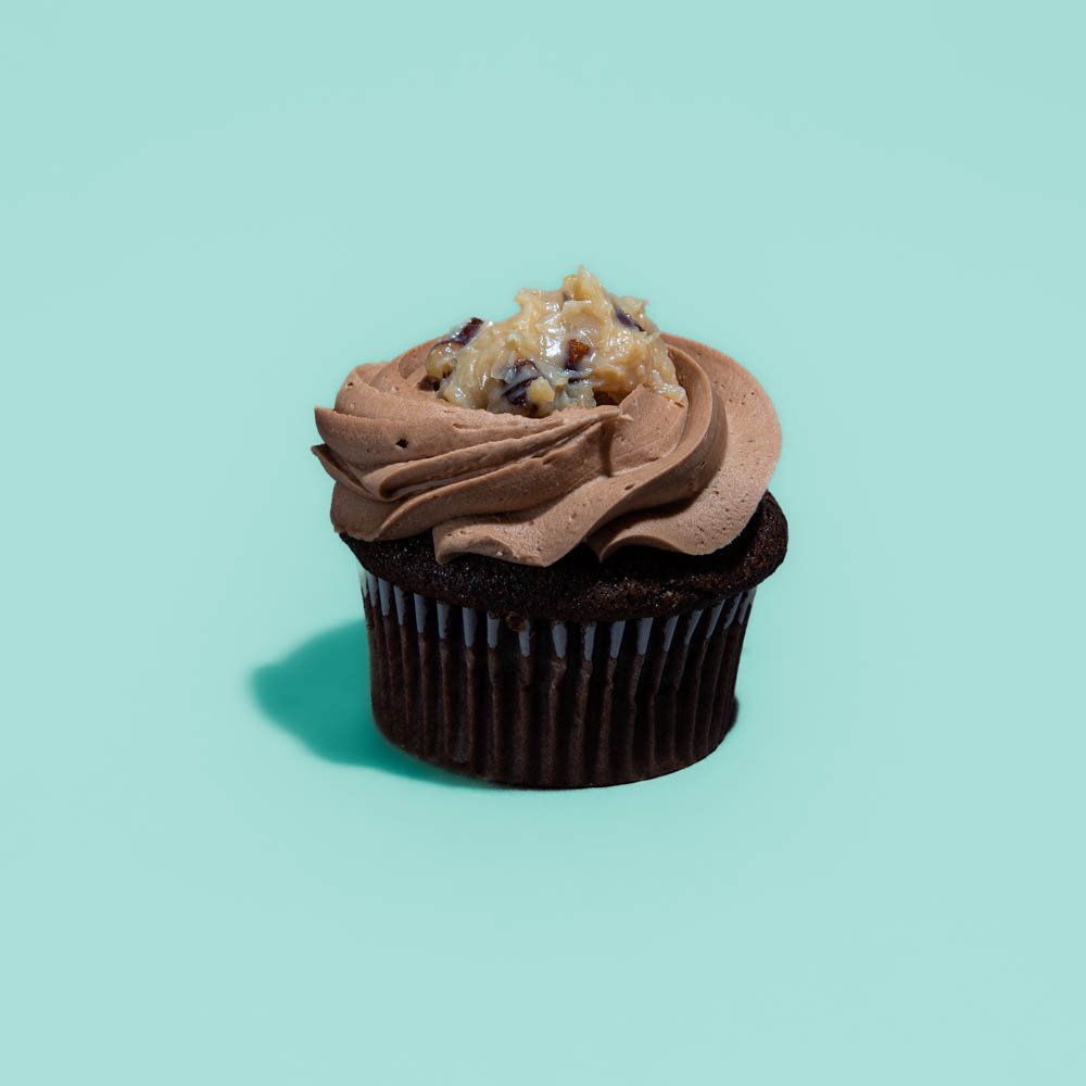 bord Opera waardigheid German Chocolate — Wanna Cupcake