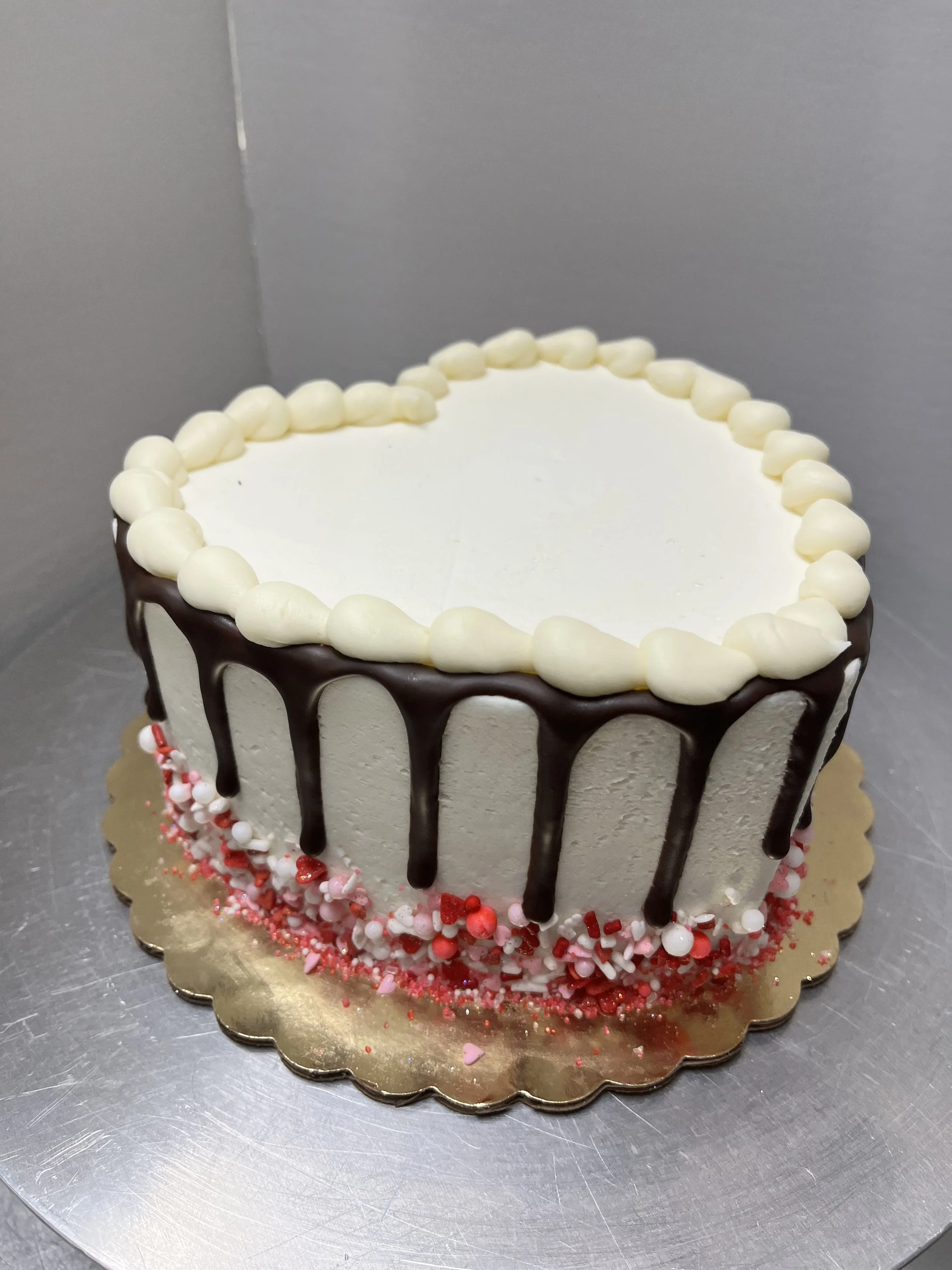 Valentine's Heart Cake
