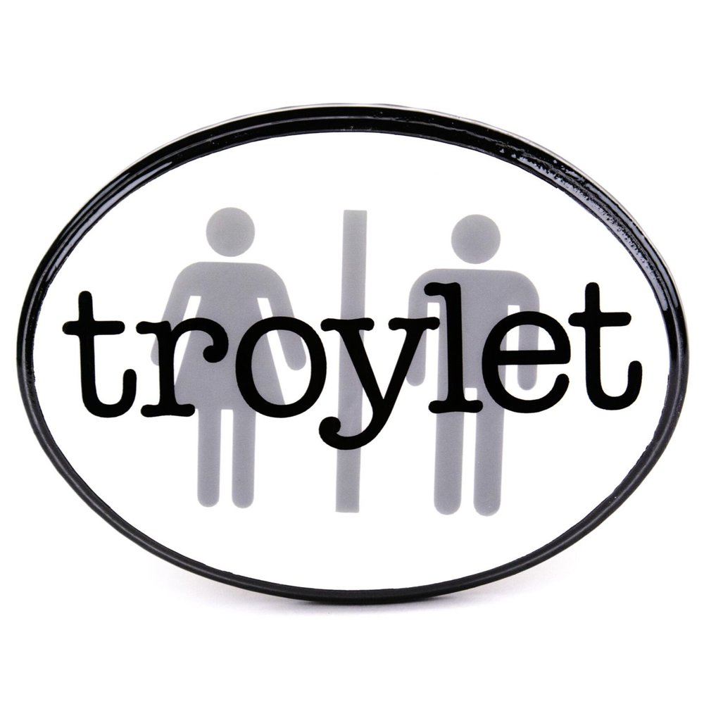 "Troylet" Bathroom Sign — Unisex