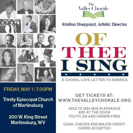 "OF THEE I SING' - A LOVE LETTER TO AMERICA BLOCKBUSTER SPRING CONCERT