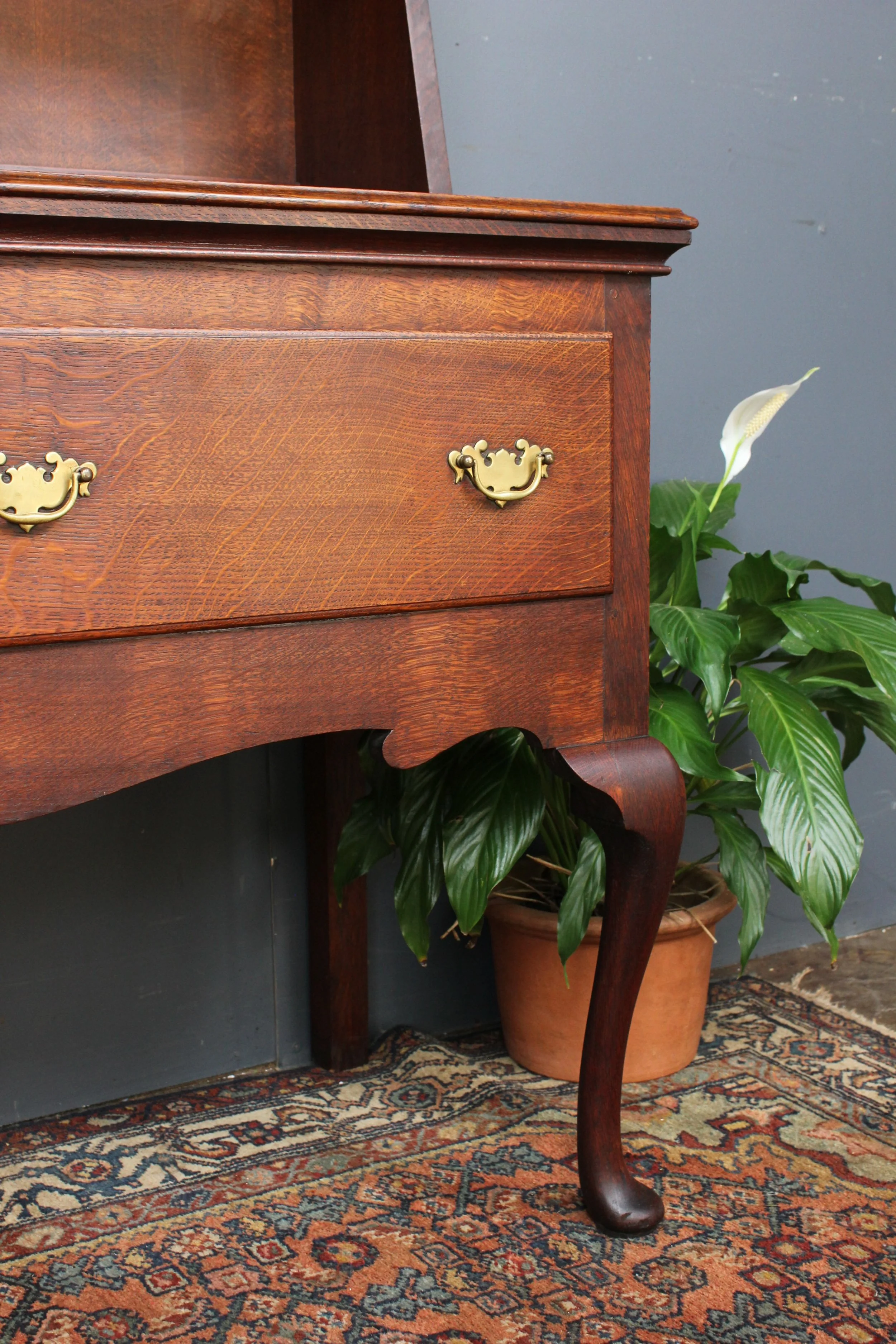 Antique Oak Kitchen Dresser — Little Wing Antiques