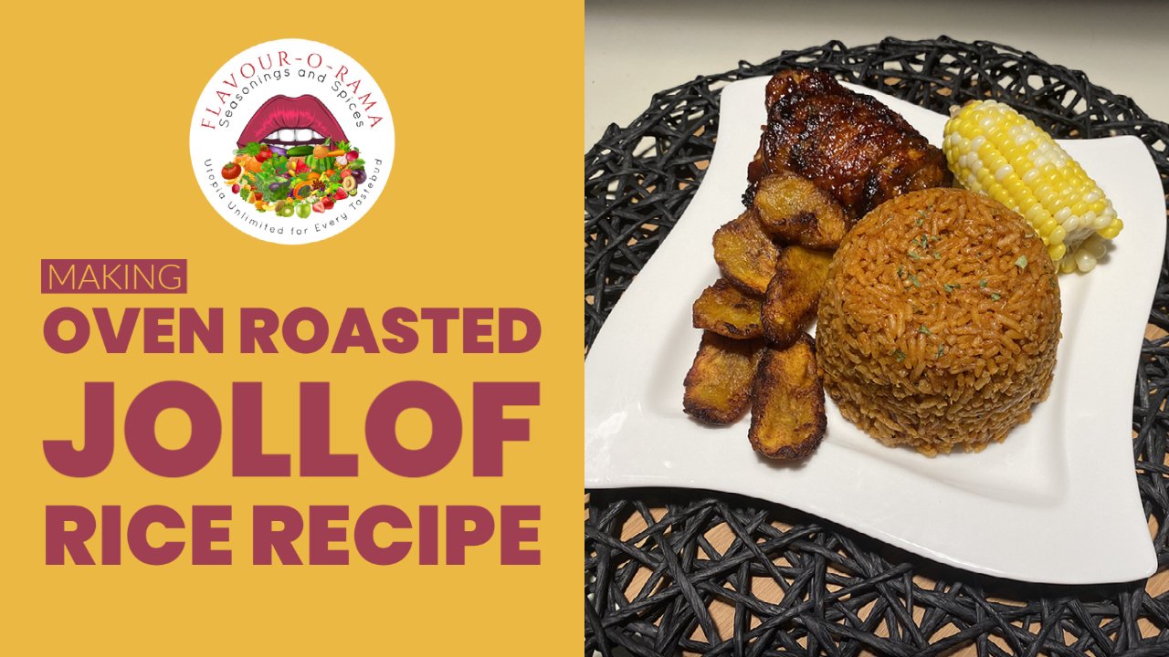 Oven Roasted Jollof Rice