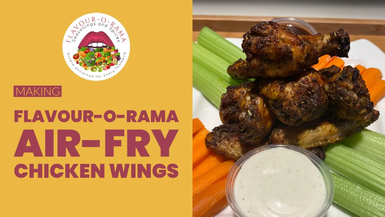 Flavour-O-Rama Fingerlickin’ Airfryer Wings
