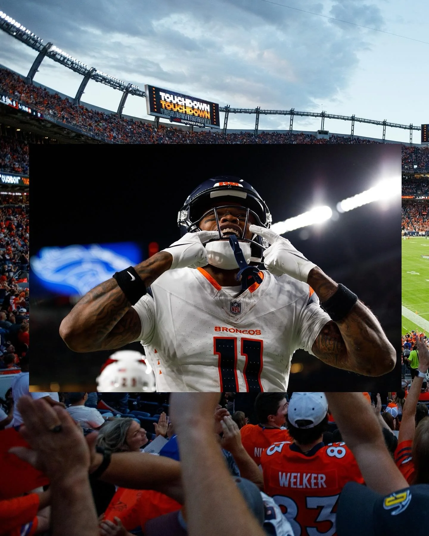 NFL is back. 

Grateful to @gabrielchristus for having me back photographing some football.

 #grateful #NFl #Denver #Broncos