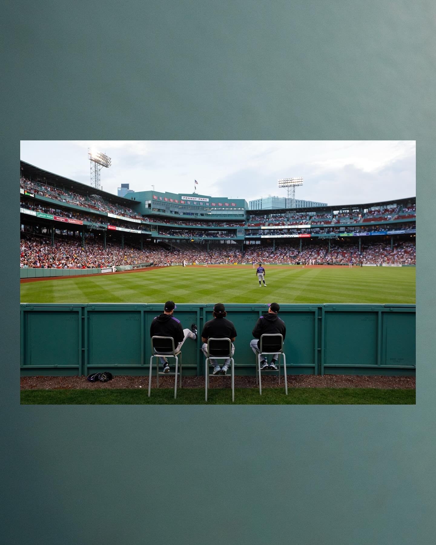 A few from Fenway. Always good to be home.