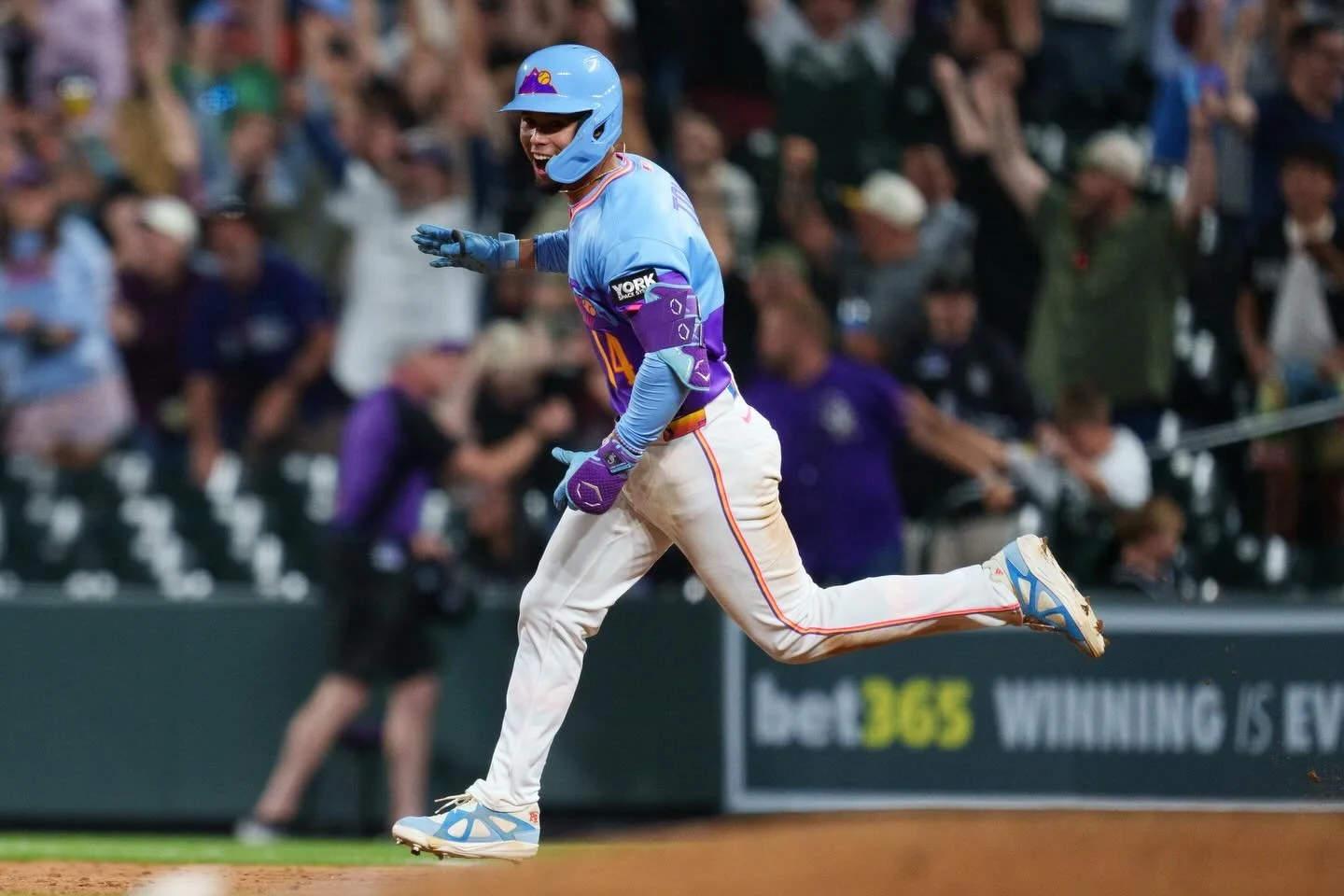 Rally Rabbit did his job. #Rockies