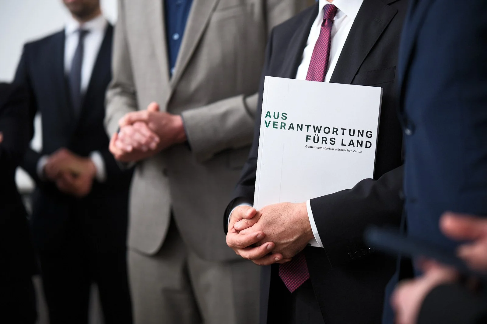 Unterzeichnung Koalitionsvertrag – Pressearbeit