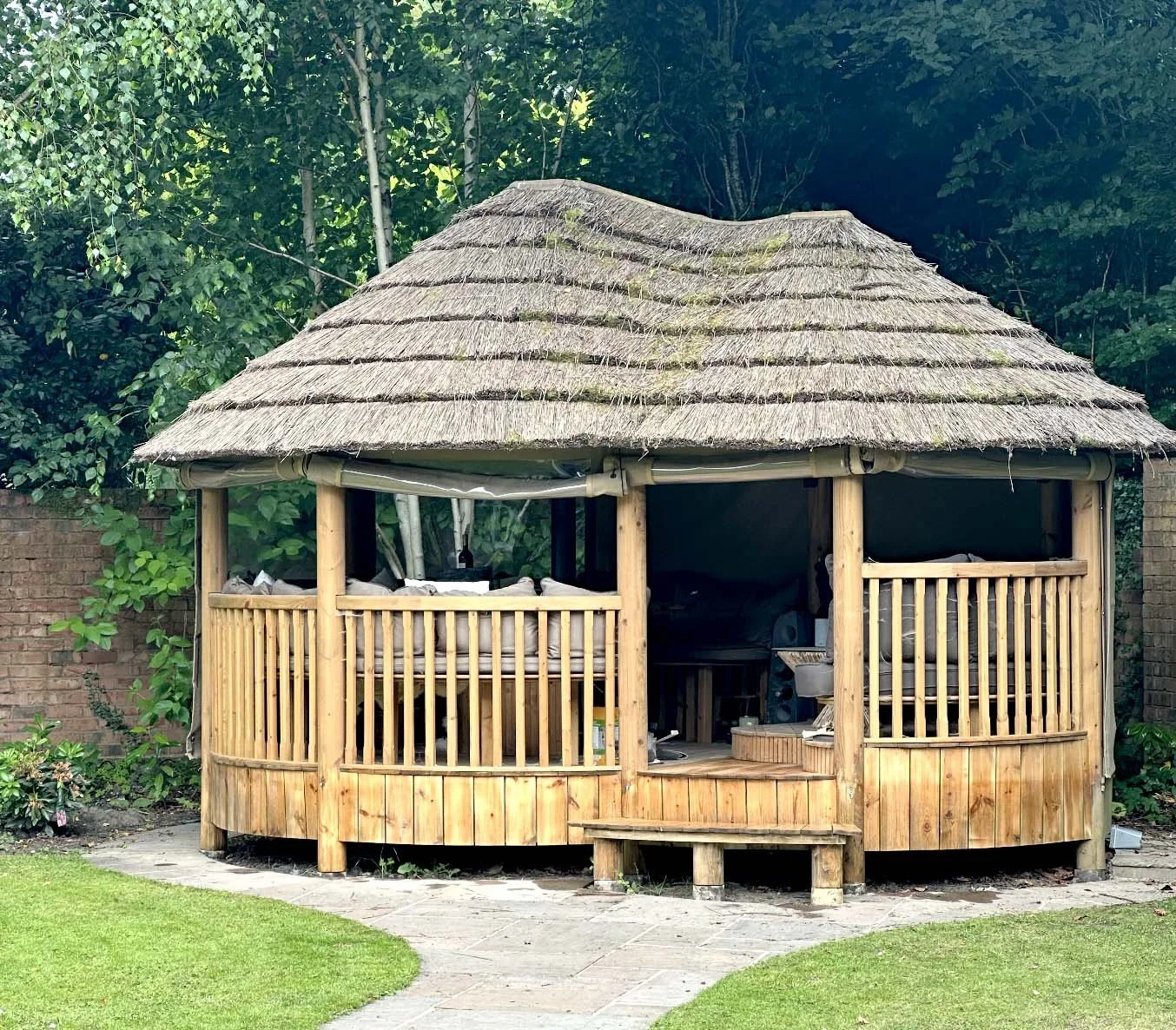 How Often Should You Re-Thatch a Gazebo?