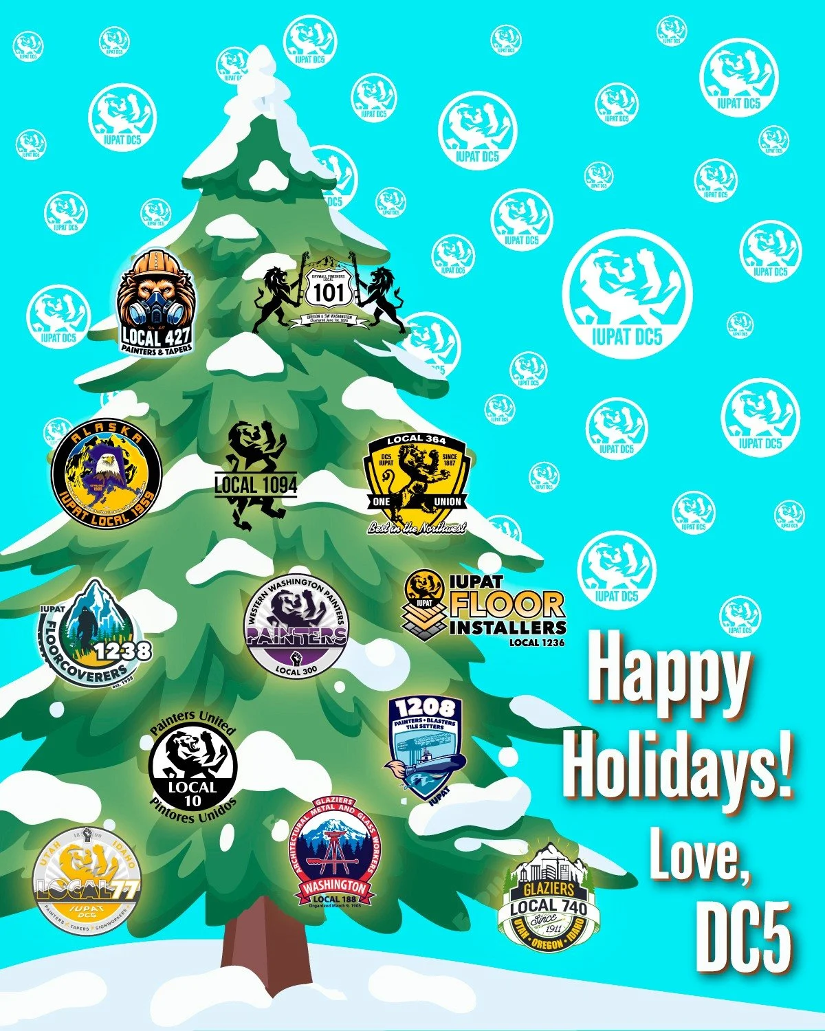 Wishing love, warmth, and peace to all working families today!