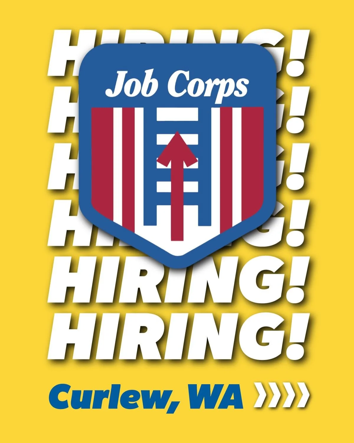 JOB CORPS HIRING A PAINT INSTRUCTOR (CURLEW, WA)!

For more info and to apply follow the QR code or enter the Bitly into your browser.
