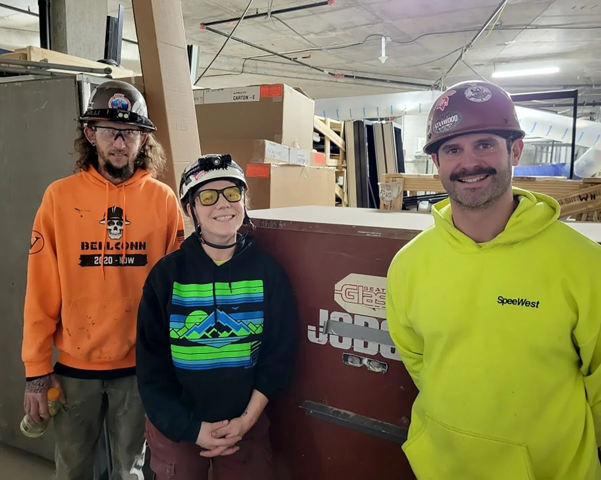 Field Rep Amy Taylor came across some Local 188 family at Seattle Glass, Superior Windows &amp; Glass, and Bud Bartons.

Masters of the commercial and residential glazing trade.

Friends and family for life.

#OneUnionOneFamilyOneFight