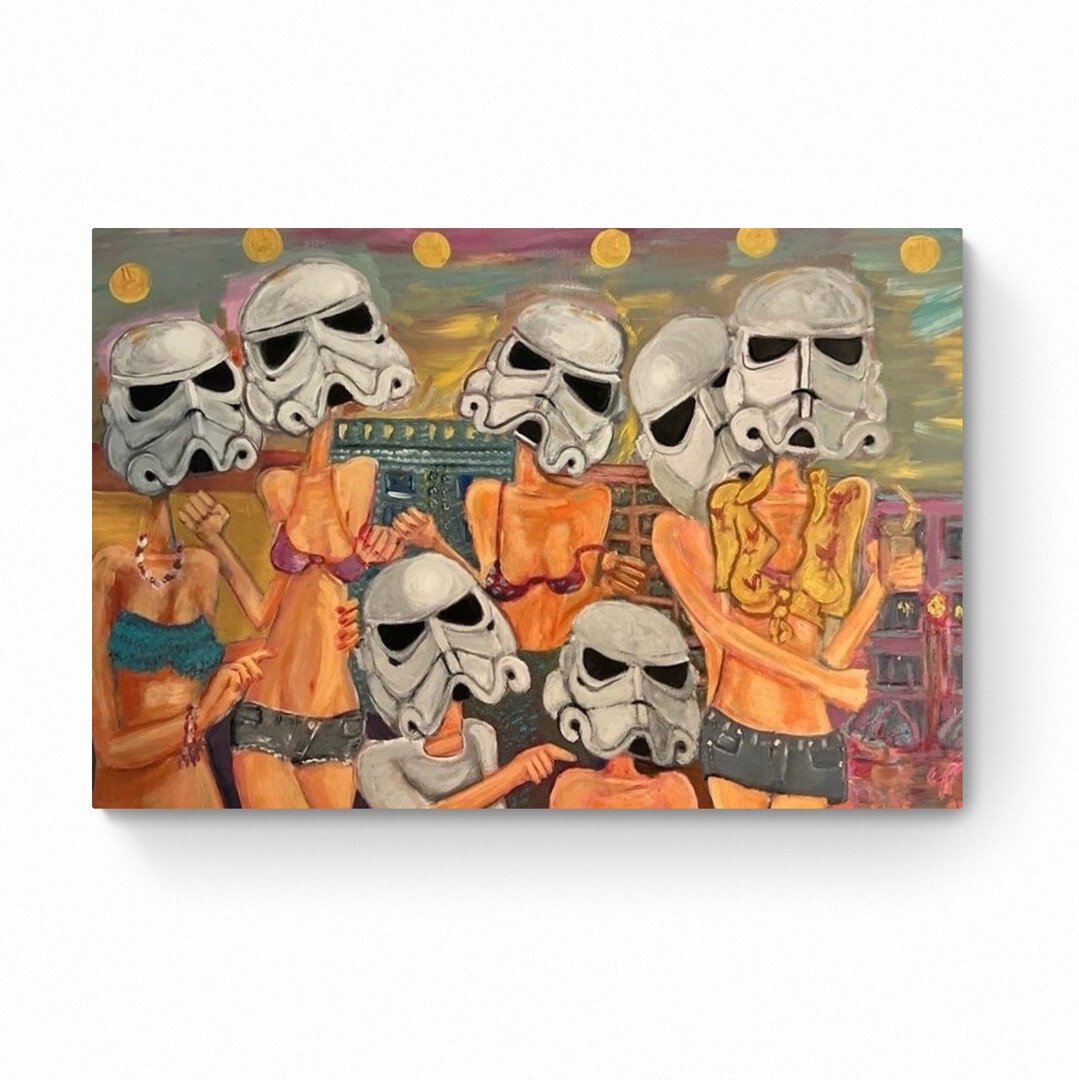 The Cool Kids  | Acrylic  24 x 36 in