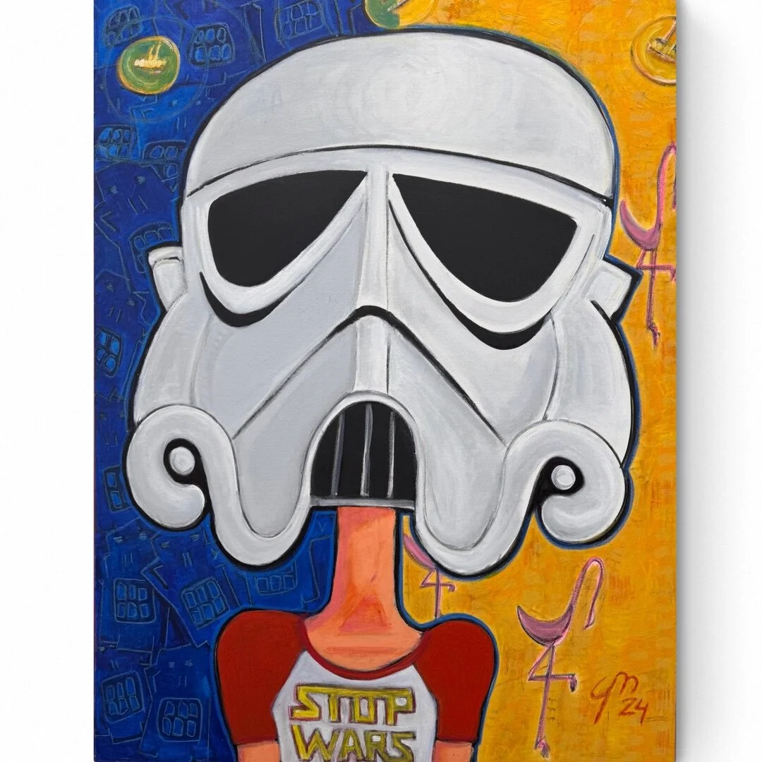 May the 4th be with You&hellip;
Stop wars Acrylic 36x48&rdquo; 
@camilomartinezart

#artbycamilomartinez
#m&igrave;amiart 
#troopertina
#stopwars 
#maythe4thbewithyou