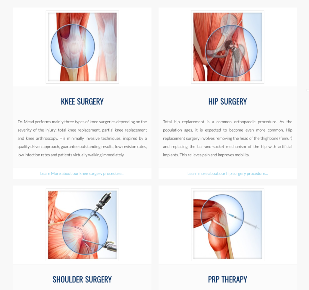 LEON MEAD MD  | BRAND IDENTITY & RESPONSIVE WEB DESIGN