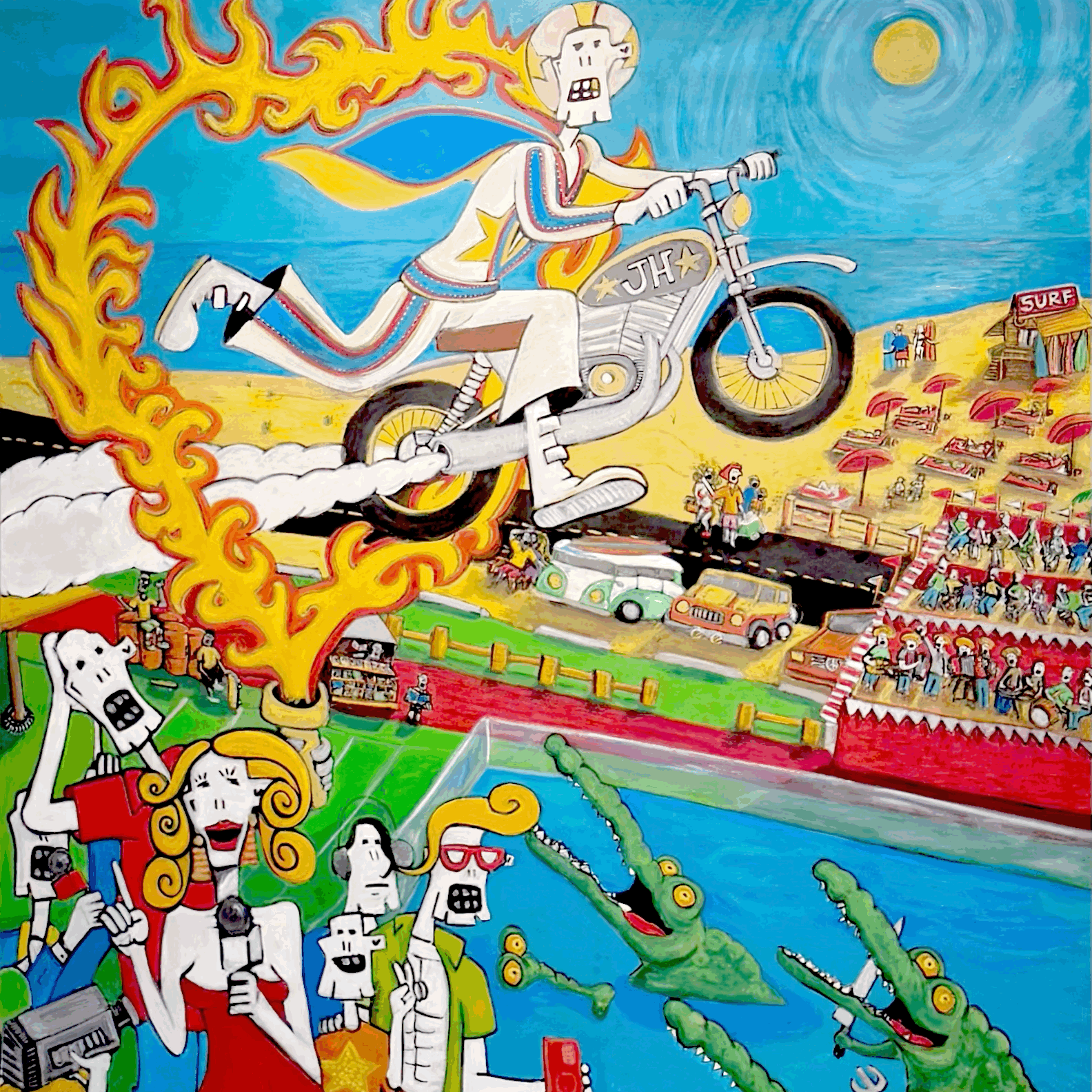 THE JUMP | ACRYLIC 60X72in