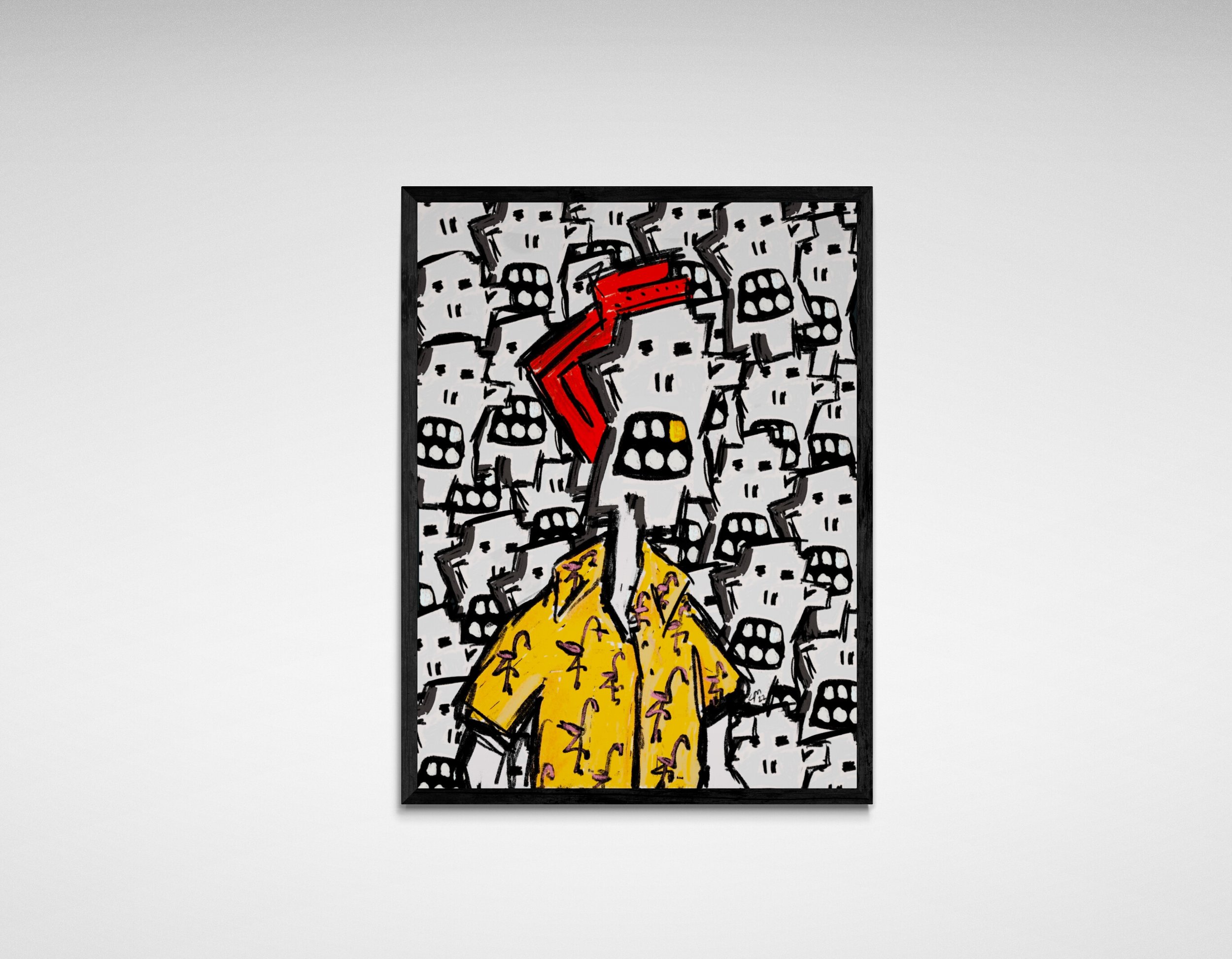 True To yourself - 18x24" - Mixed Media - cm22