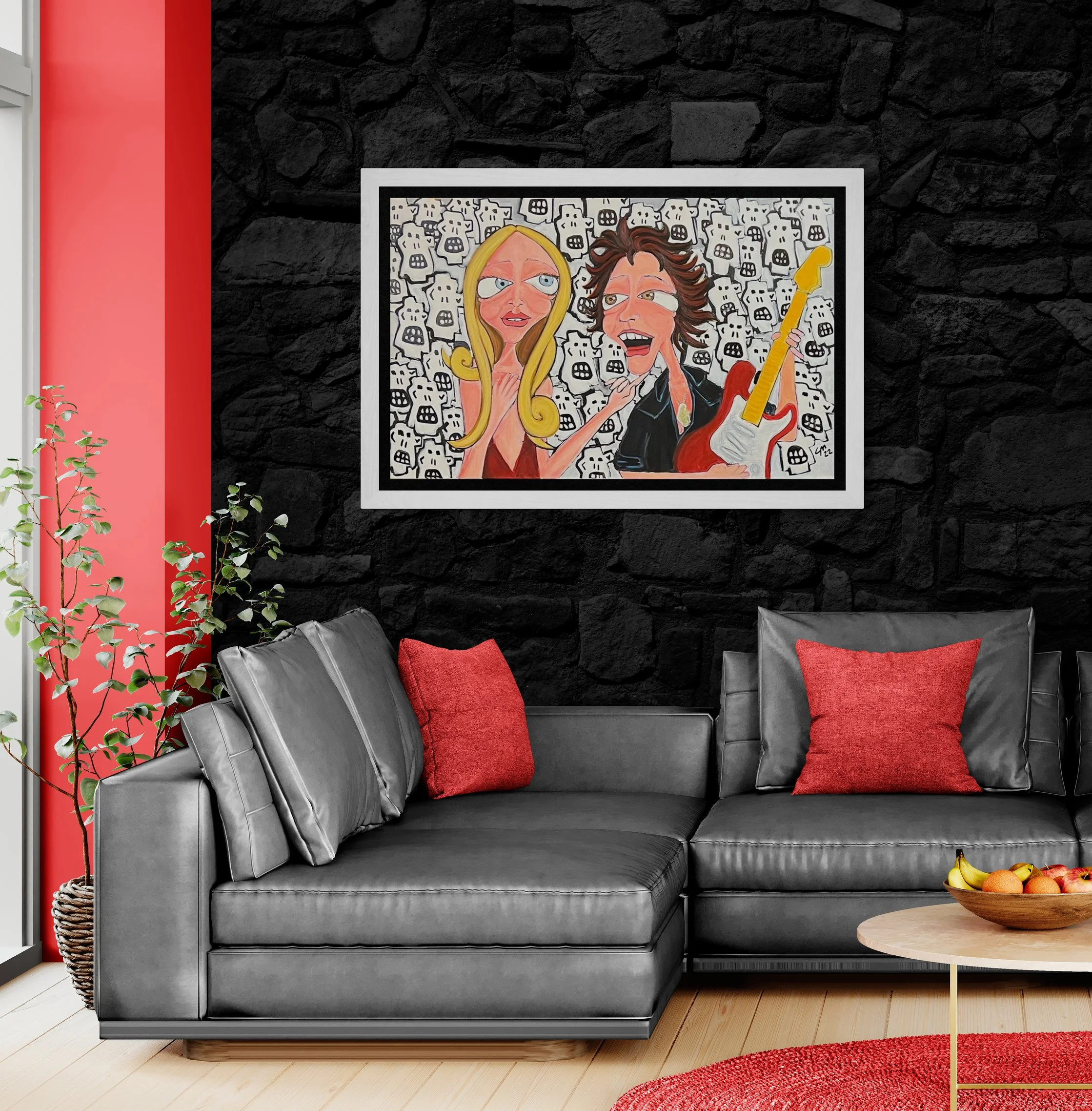 Serenade to the Muse | 36x48in | Acrylic Painting