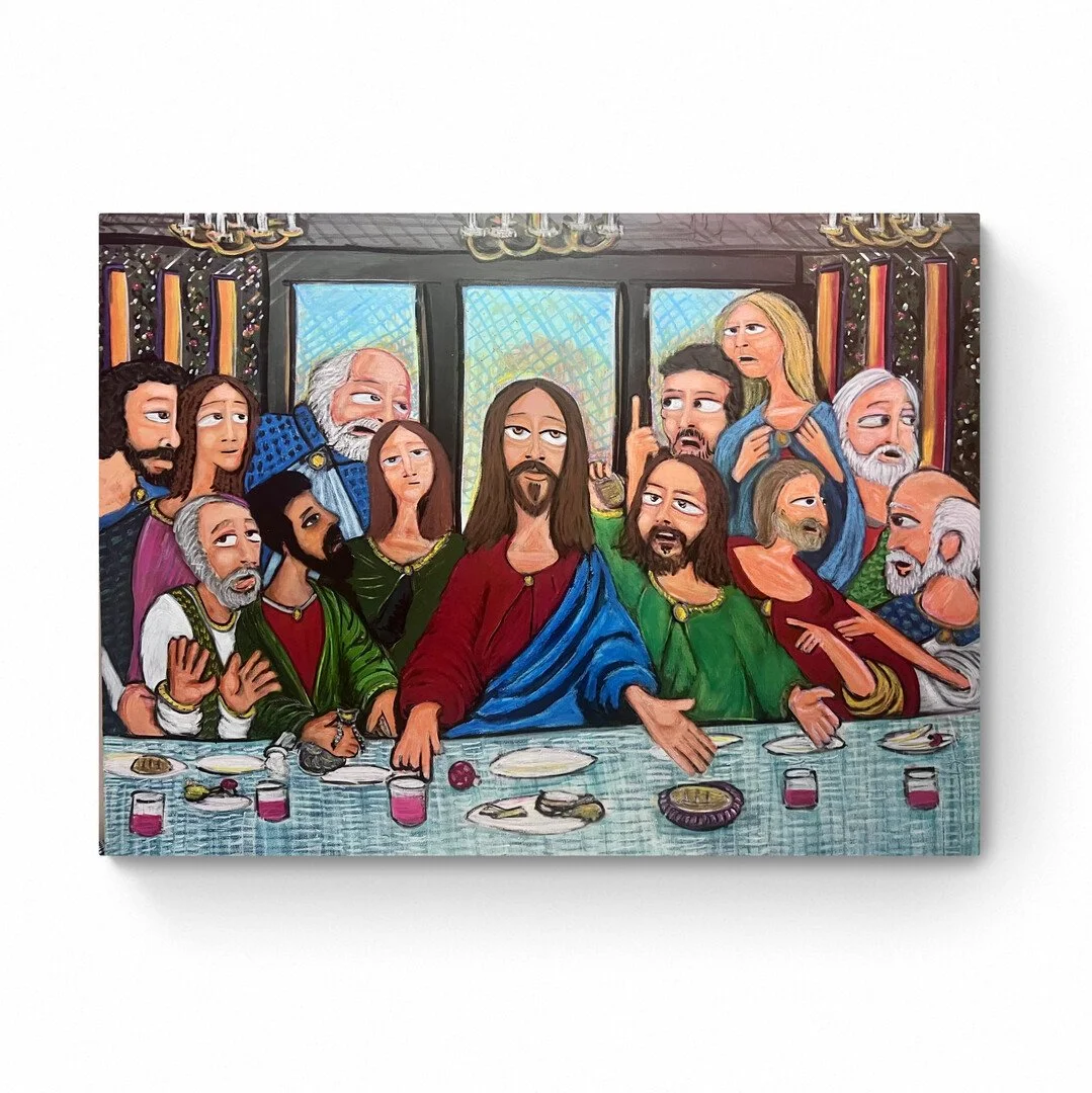 Last Supper  | Acrylic  36 x 48 in