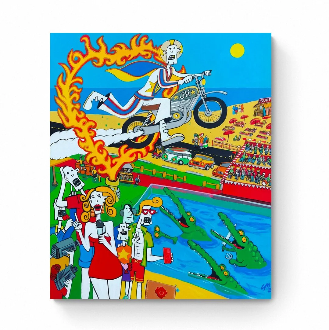 THE JUMP | ACRYLIC 60X72in