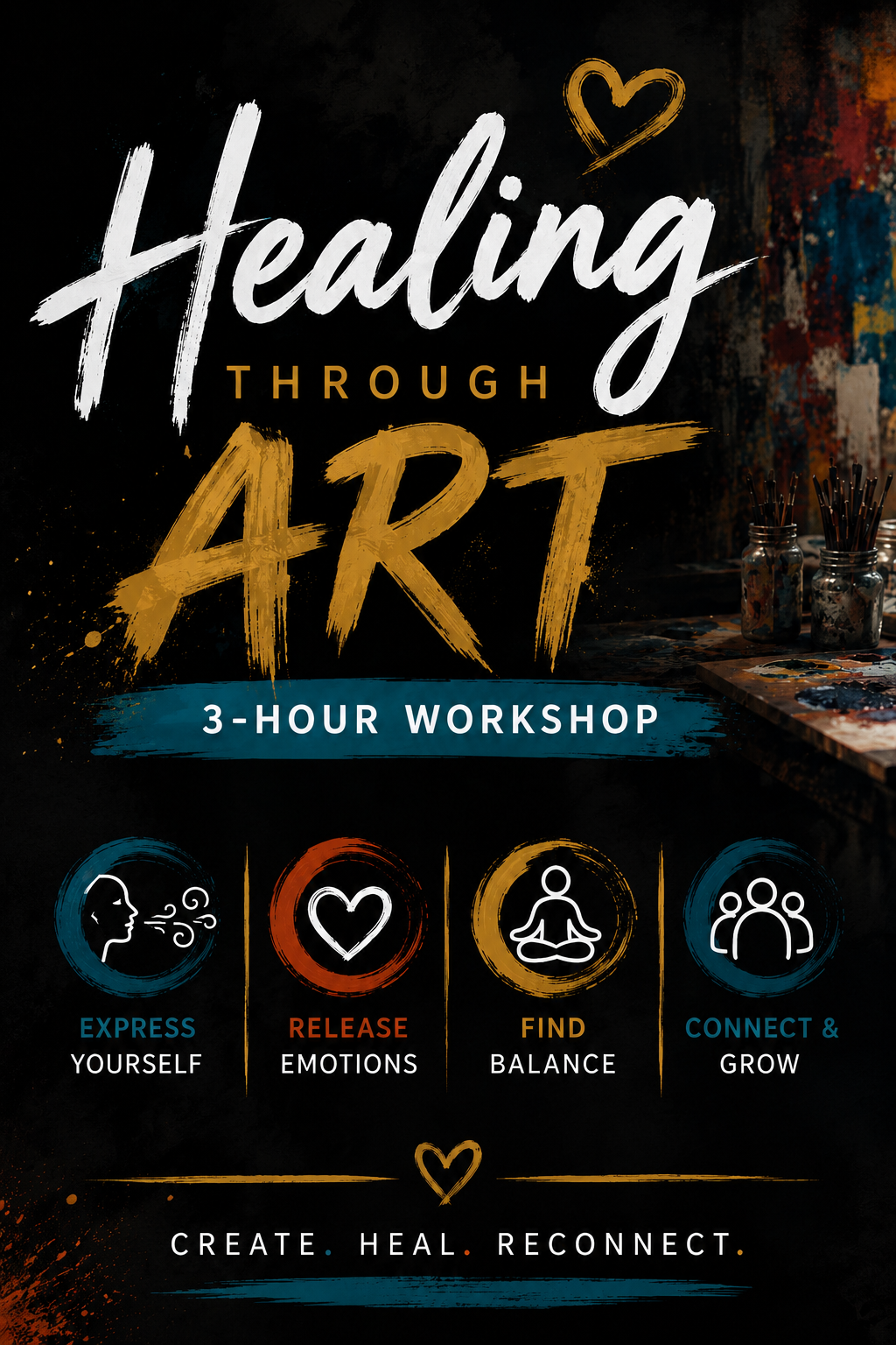 Healing Through Art: 3-Hour Workshop