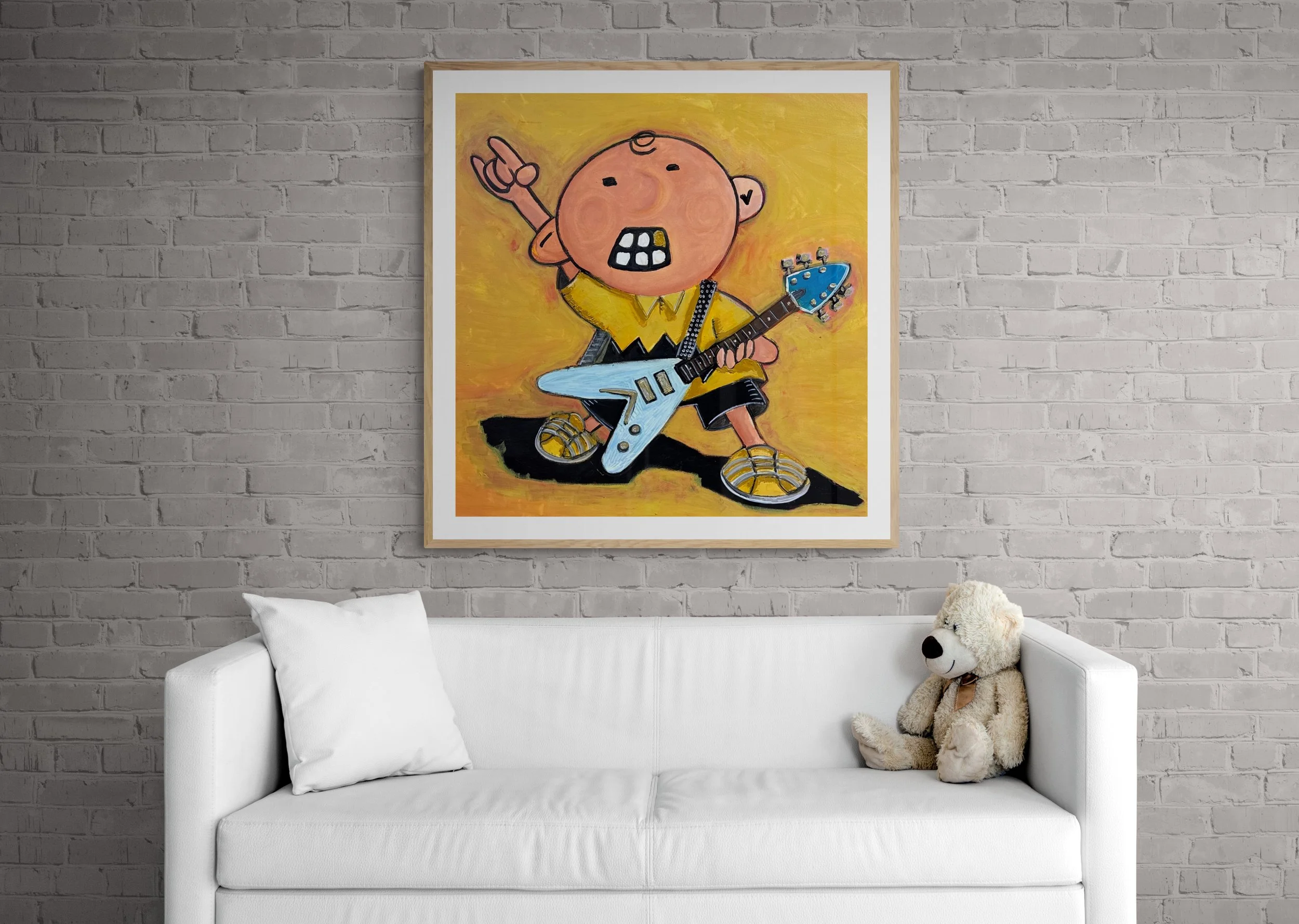 CHARLIE HUESO | 36X36IN | ACRYLIC ON CANVAS