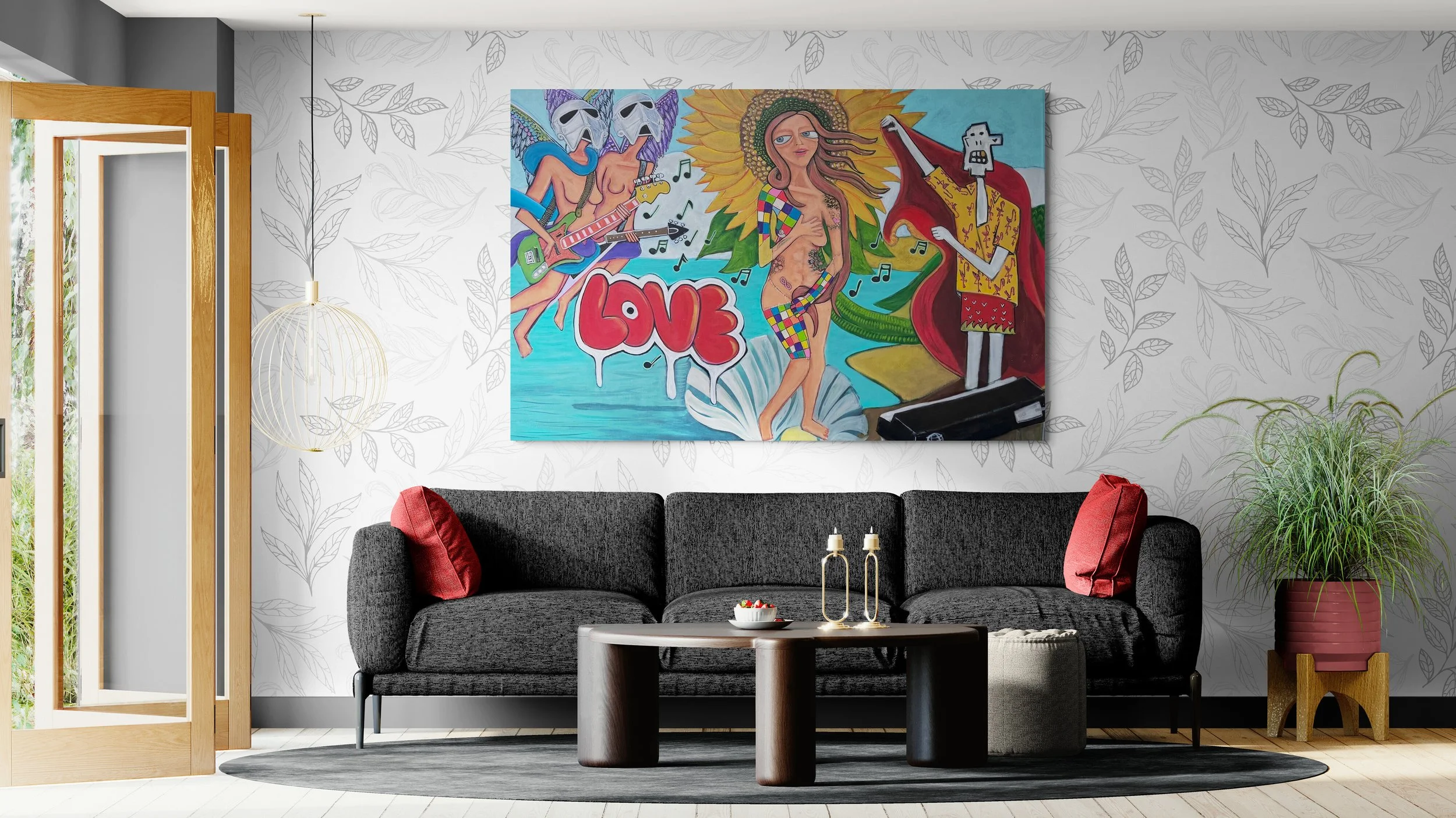 camilo-martinez-art-acrylic-painting-72x48-rebirth-of-venus-in-situ-apartment.jpg