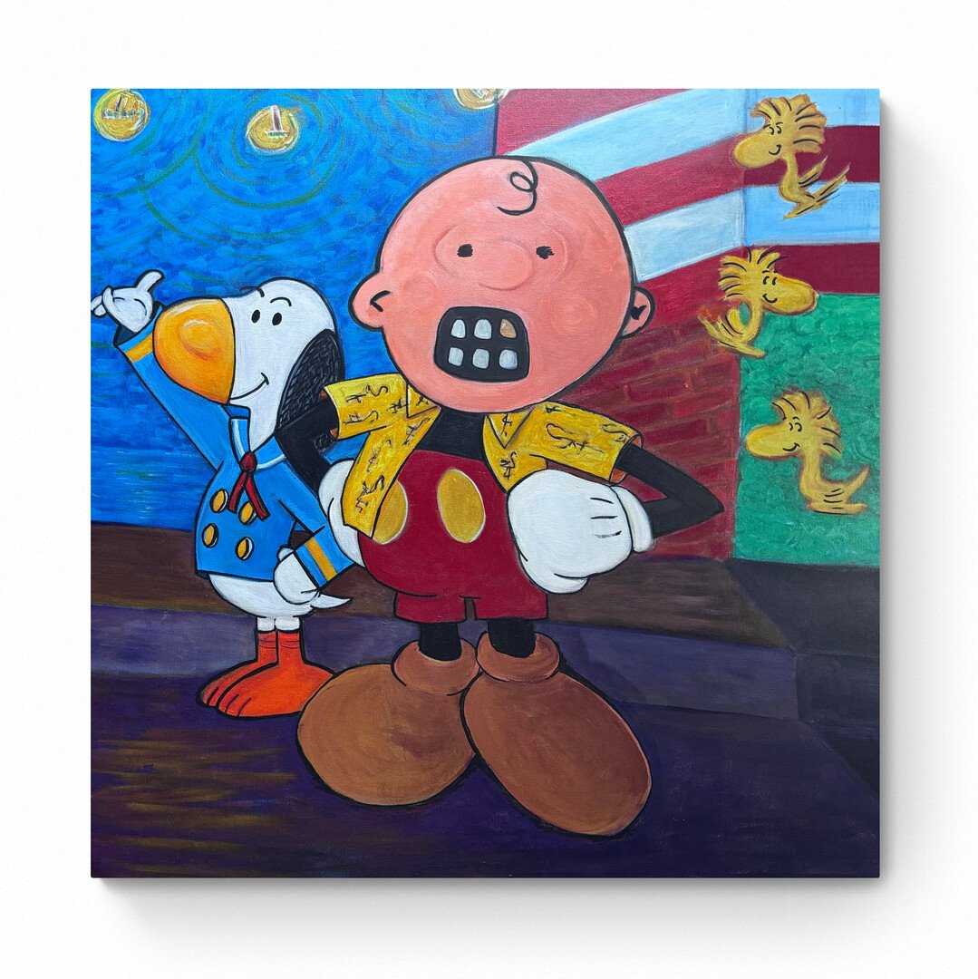 Adventure Awaits   | Acrylic  36 x 36 in