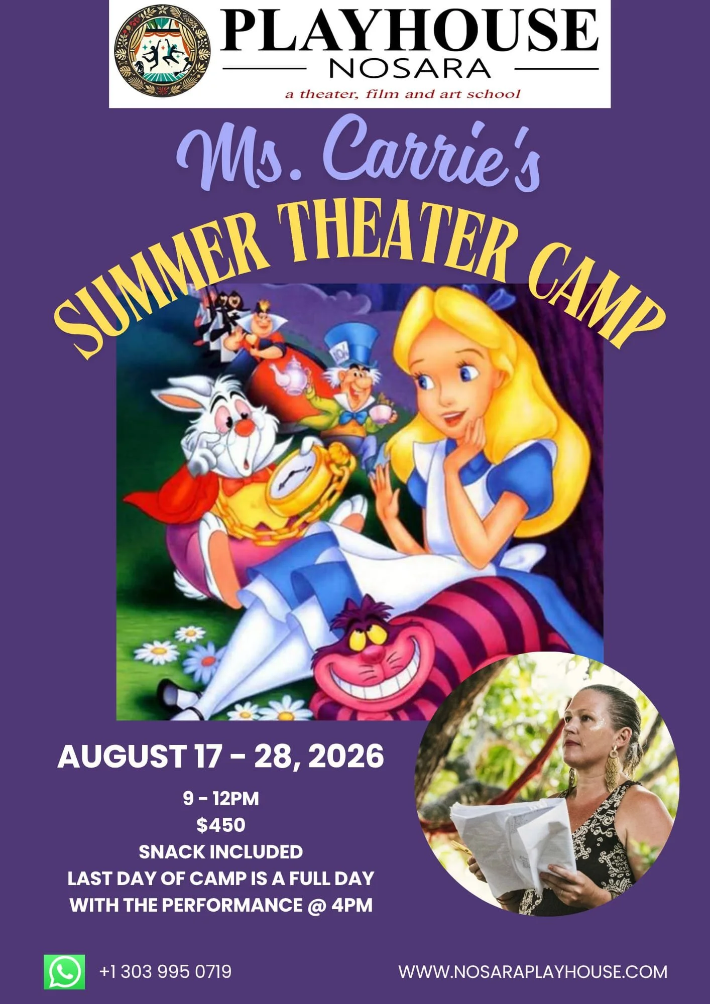 Ms. Carrie´s Summer Theater Camp