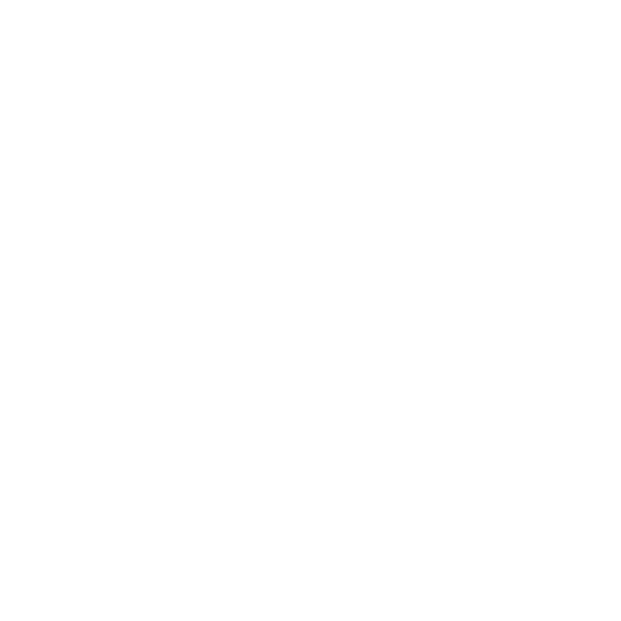 A white line drawing of a bird and decorative leafy elements, on a transparent background.