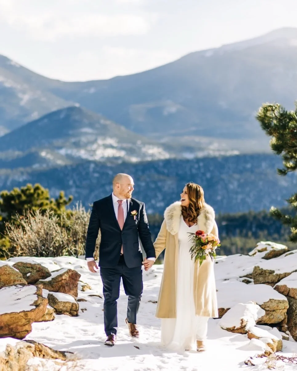 Ashton &amp; Lauren&rsquo;s Estes Park elopement 🫶🏻
.
.
.
#rockymountainbride #denverflorist #coloradobride #coloradoelopement #florist