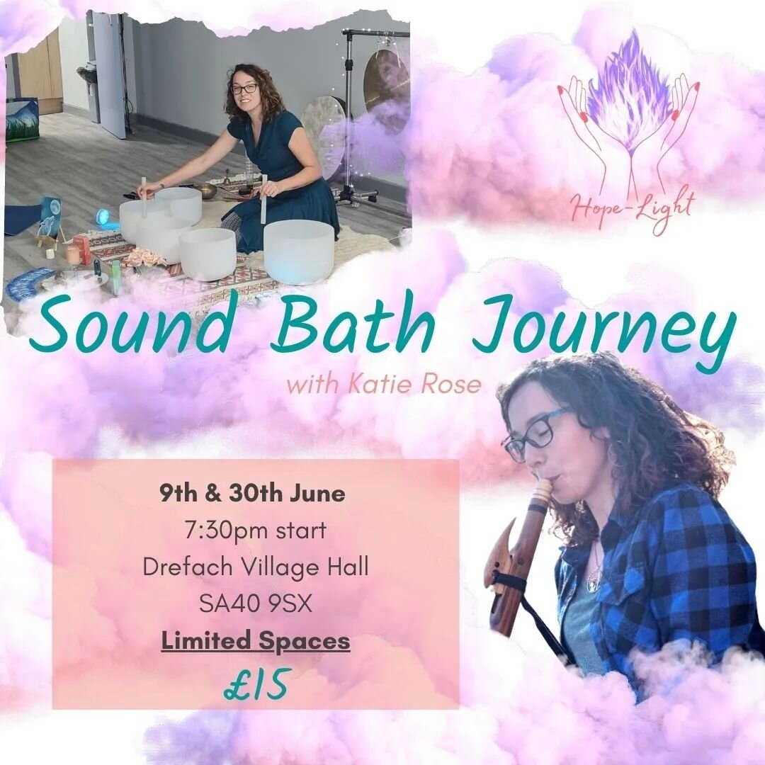 Join me for an ingegrated experience of sound. 

I use a combination of instruments so you are bathed in different healing frequencies.

Each sound can affect different parts of our mind and body.

It can greatly improve your physical, emotional, men