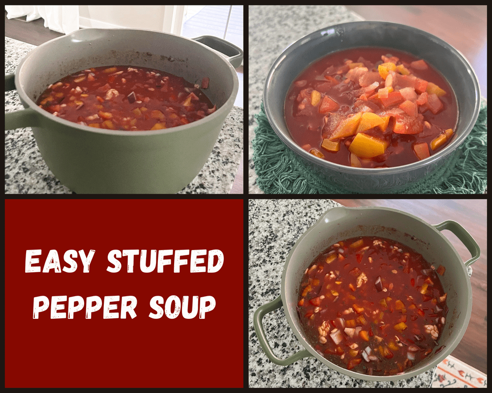 Easy Stuffed Pepper Soup — The Jaroudi Family