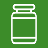 Green icon of a jar or container with a lid.